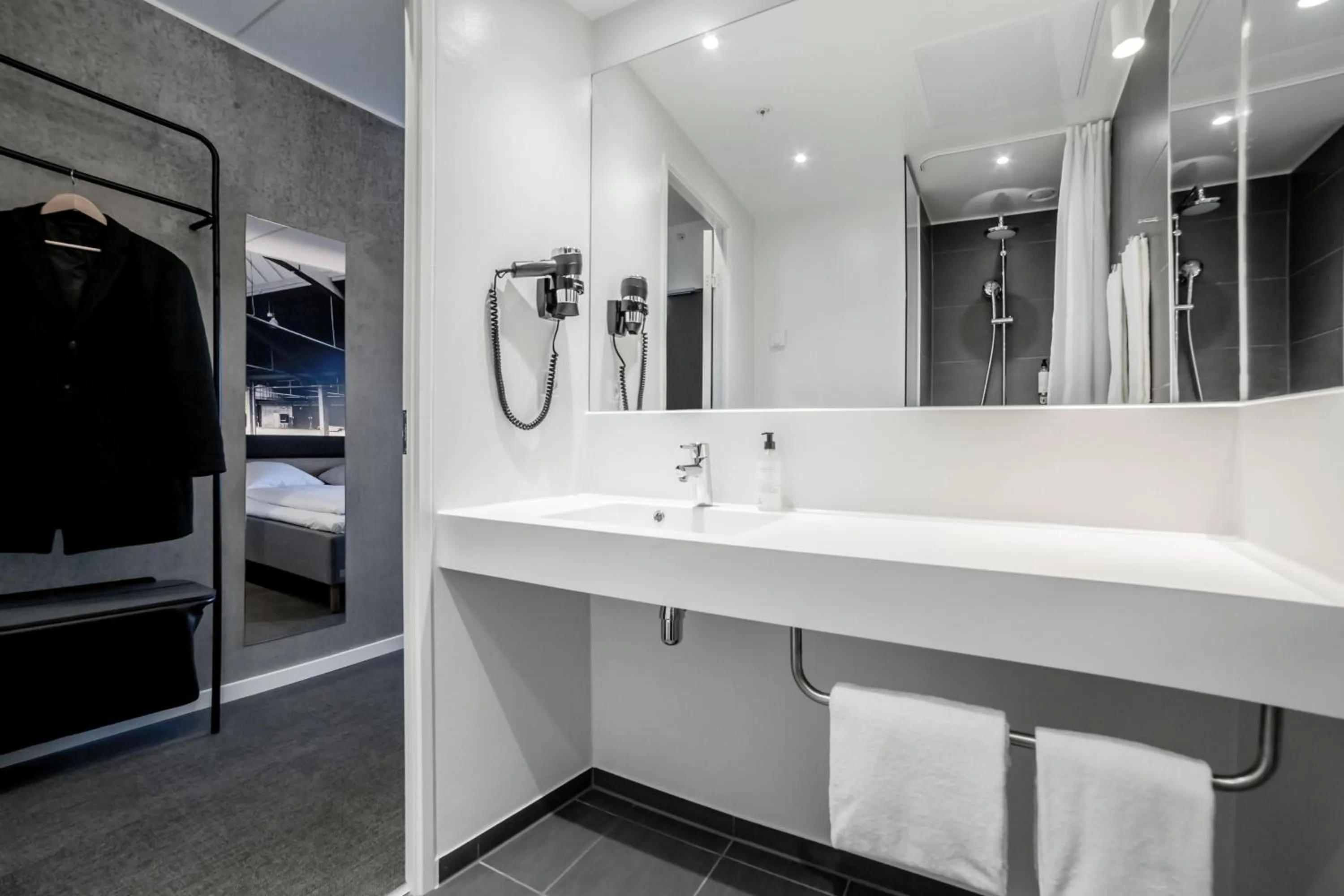 Bathroom in Four Points Flex by Sheraton Lyngby
