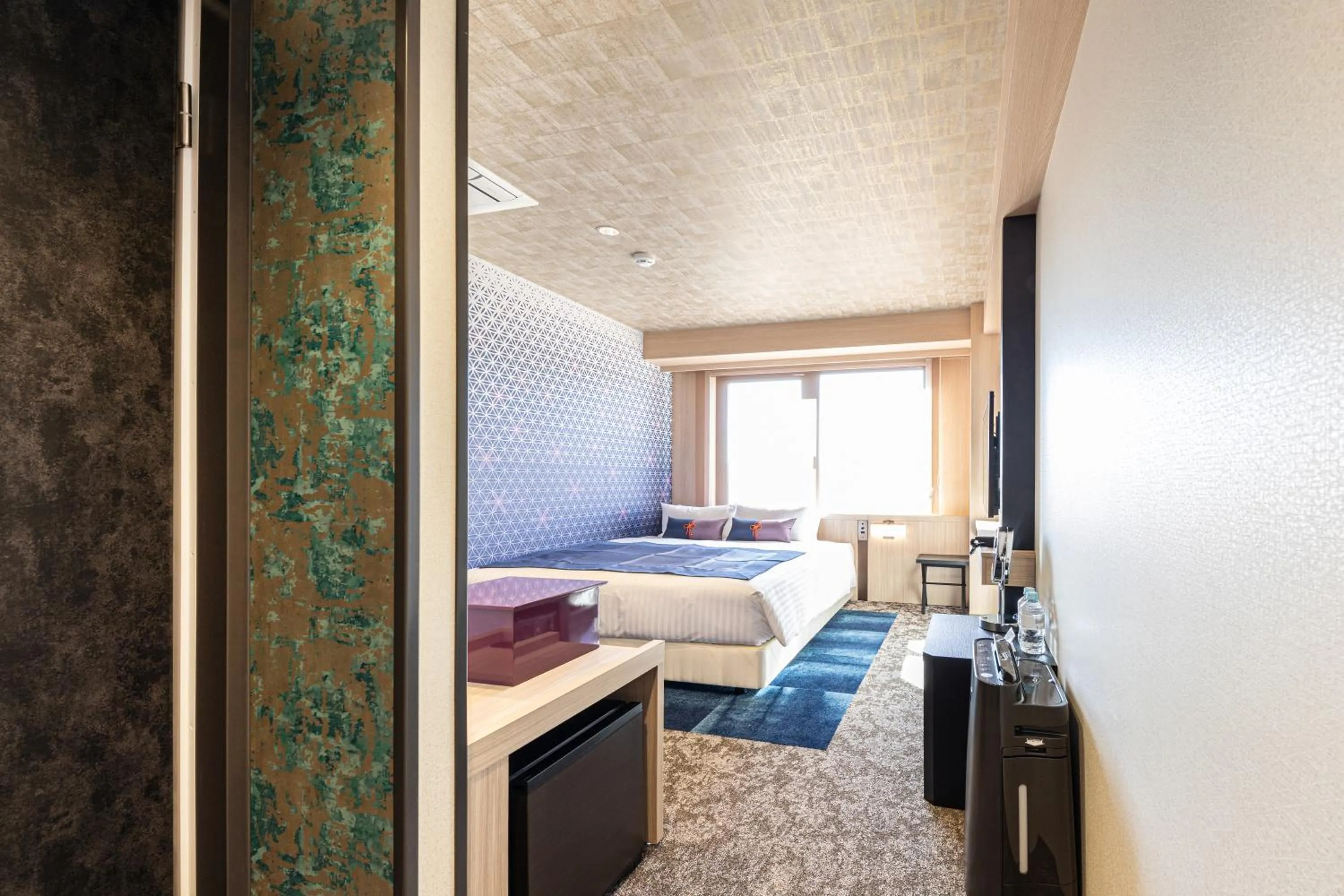 Bed in Hotel Musse Kyoto Shijo Kawaramachi Meitetsu