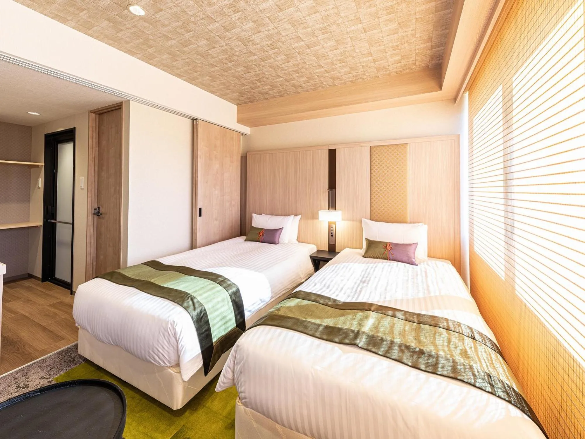 Bed in Hotel Musse Kyoto Shijo Kawaramachi Meitetsu