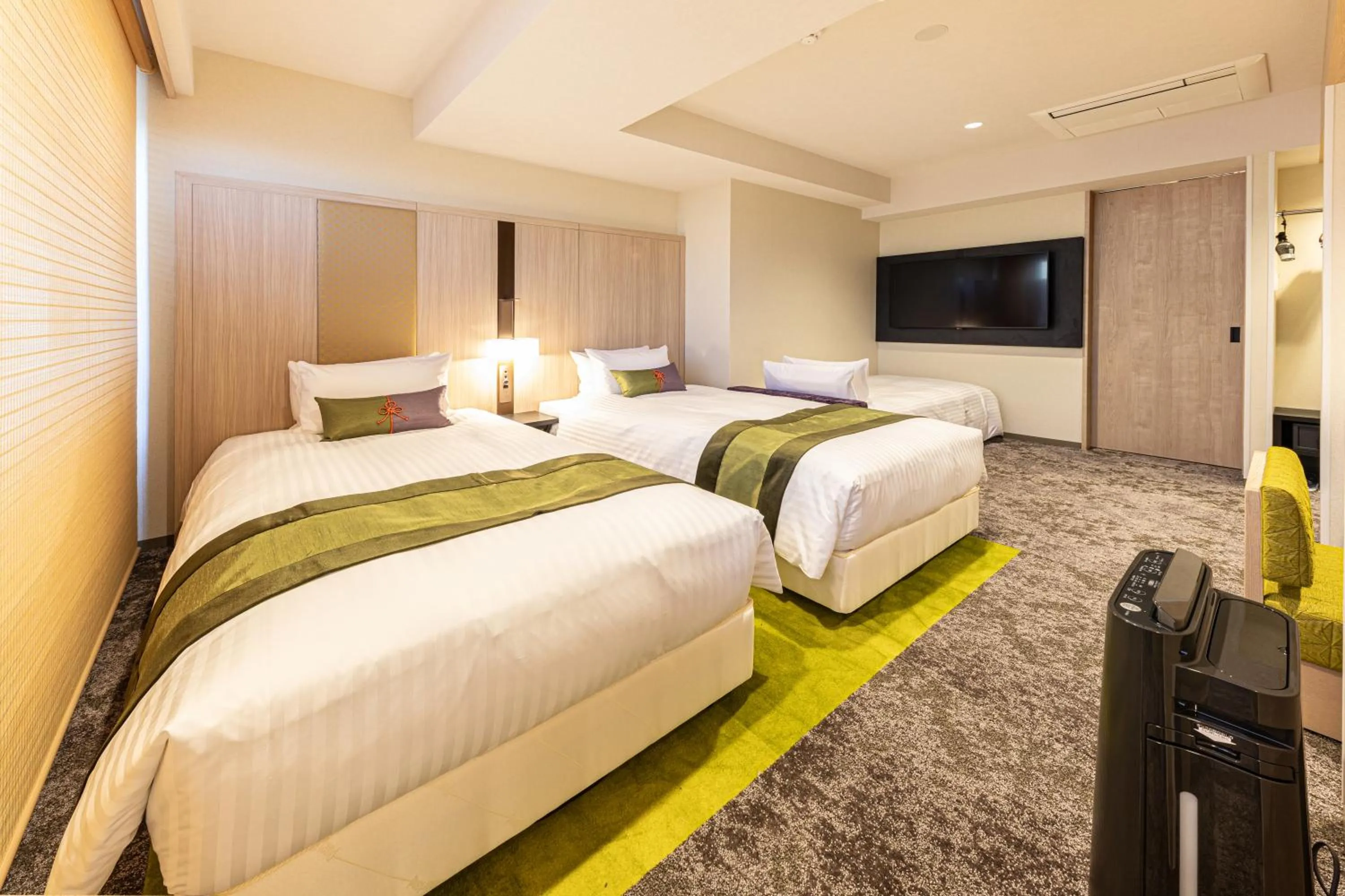 Bed in Hotel Musse Kyoto Shijo Kawaramachi Meitetsu