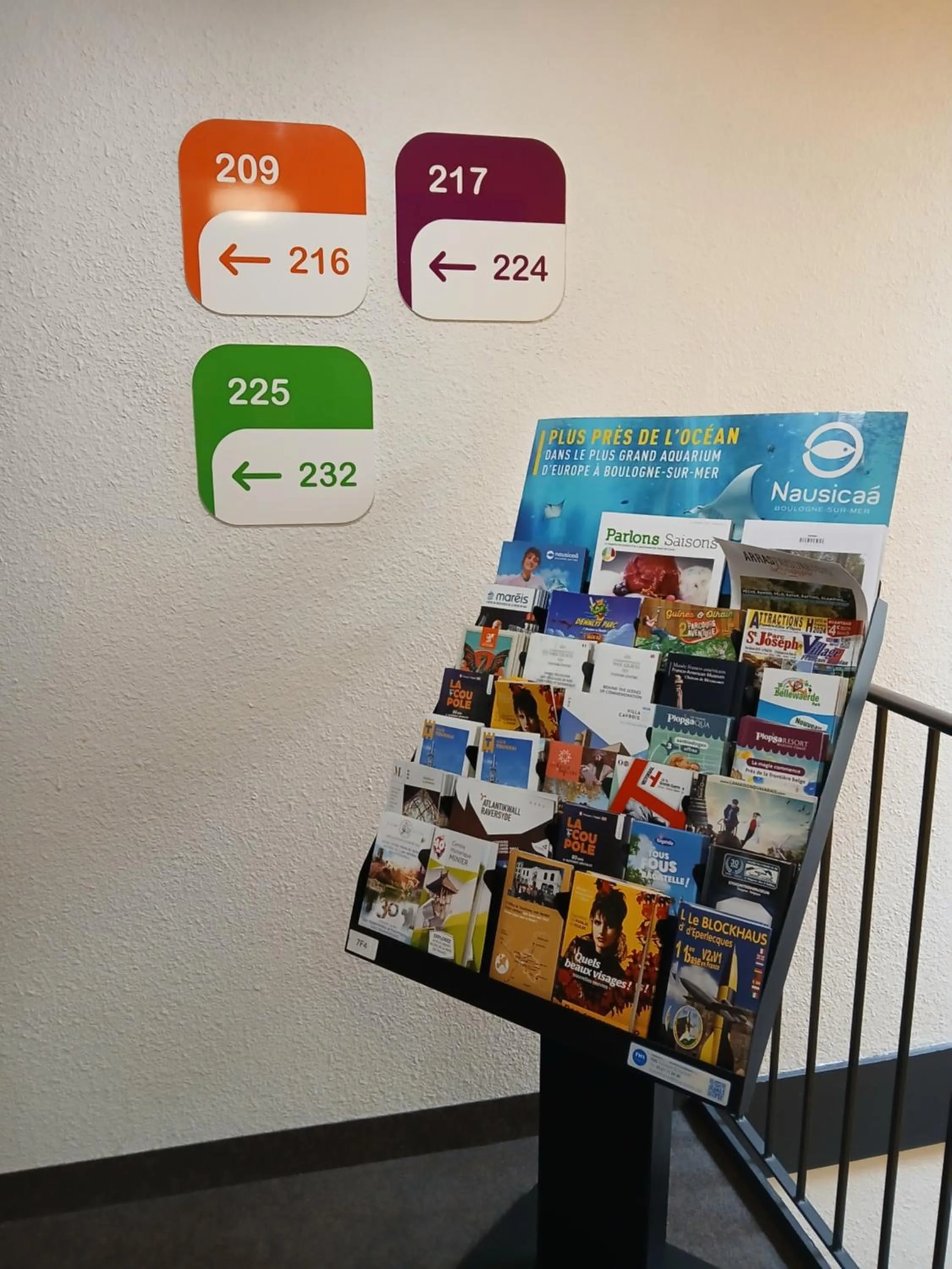 Area and facilities in Unisotel Valenciennes EX-hôtel F1