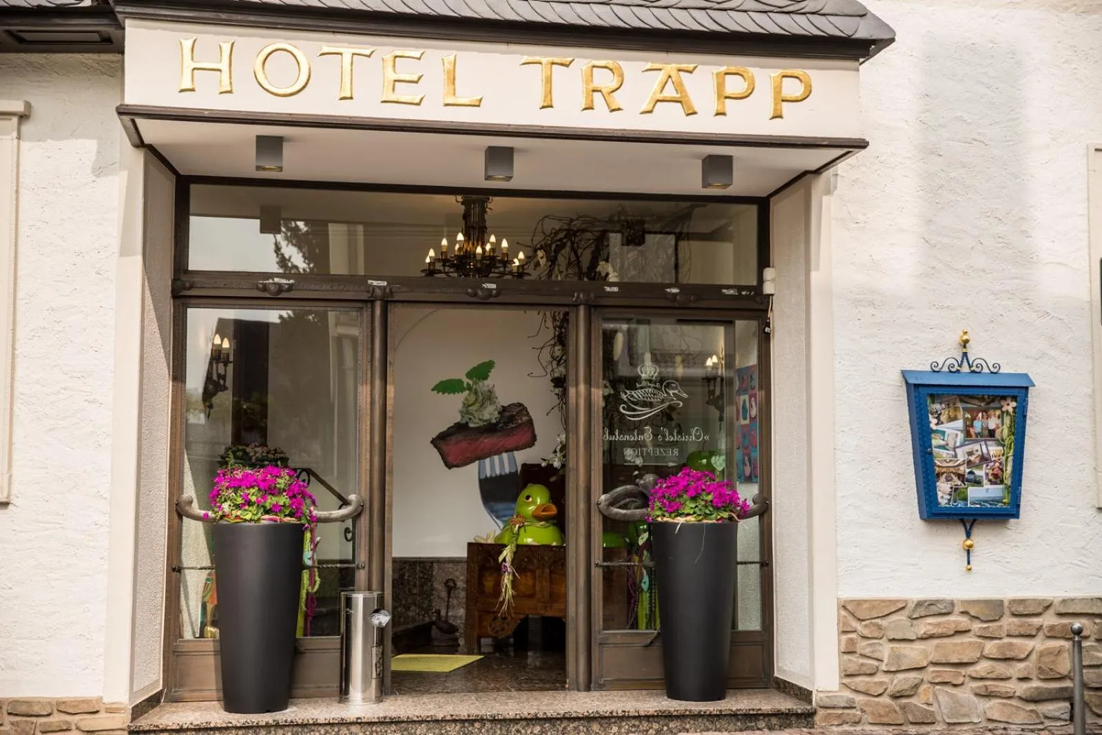 Facade/entrance in Hotel Trapp