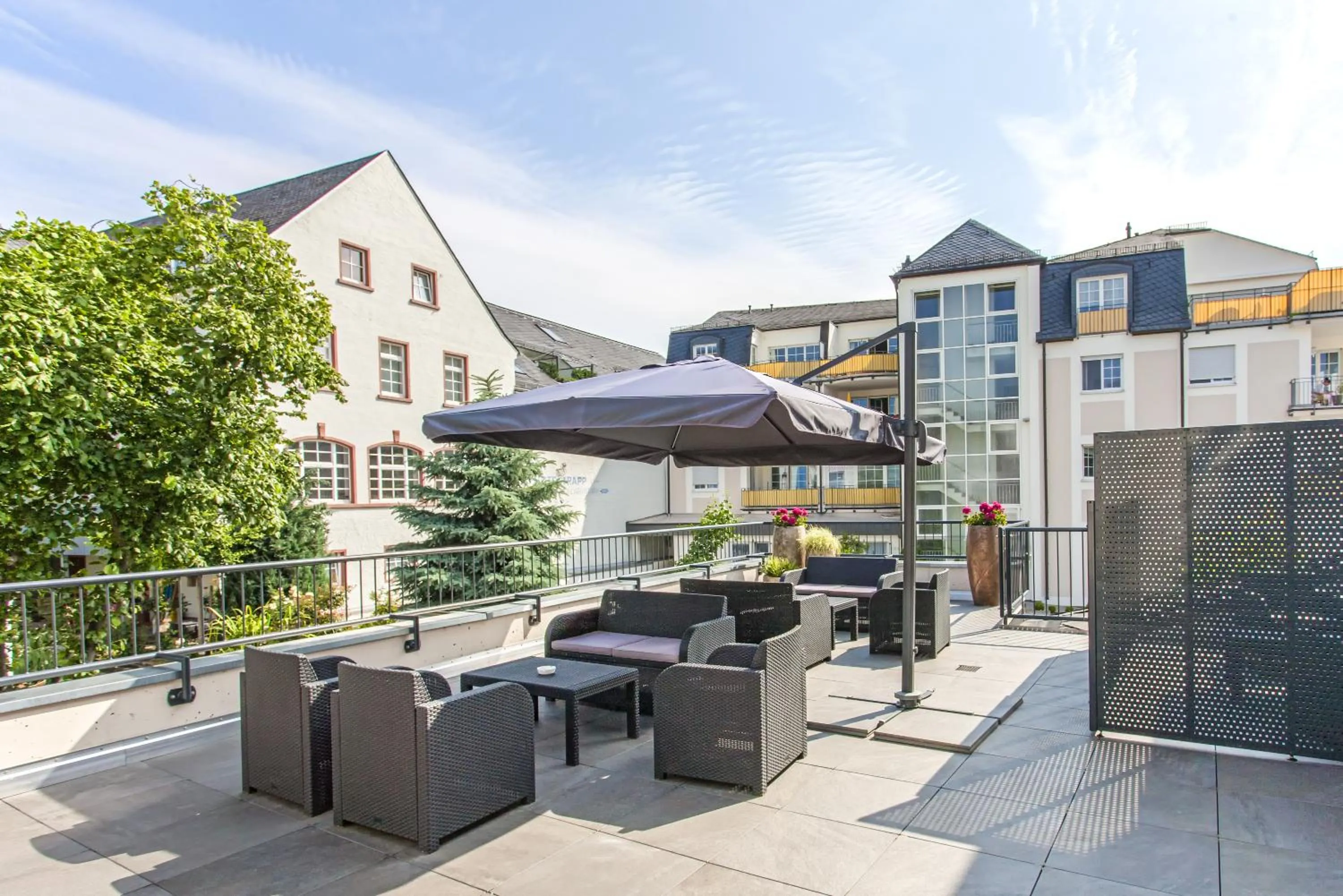 Balcony/Terrace in Hotel Trapp
