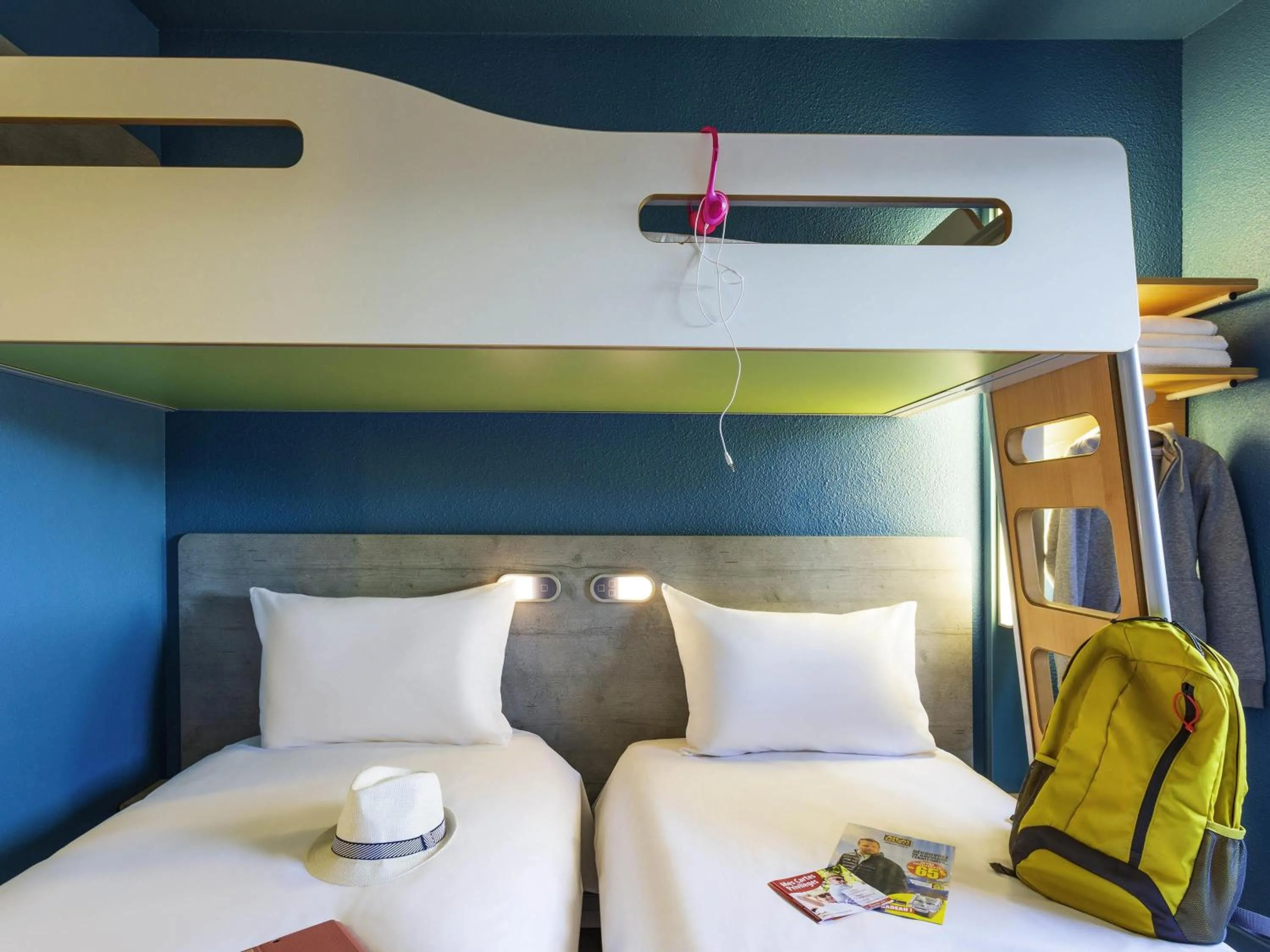 Bedroom, Bed in ibis budget Berck Sur Mer