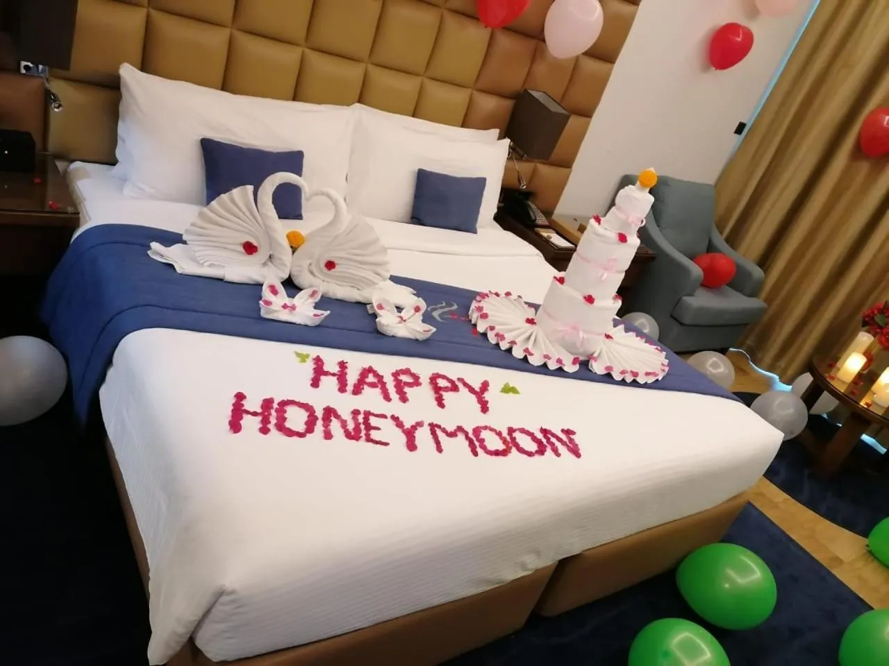 Bed in Mirage Bab Al Bahr Hotel