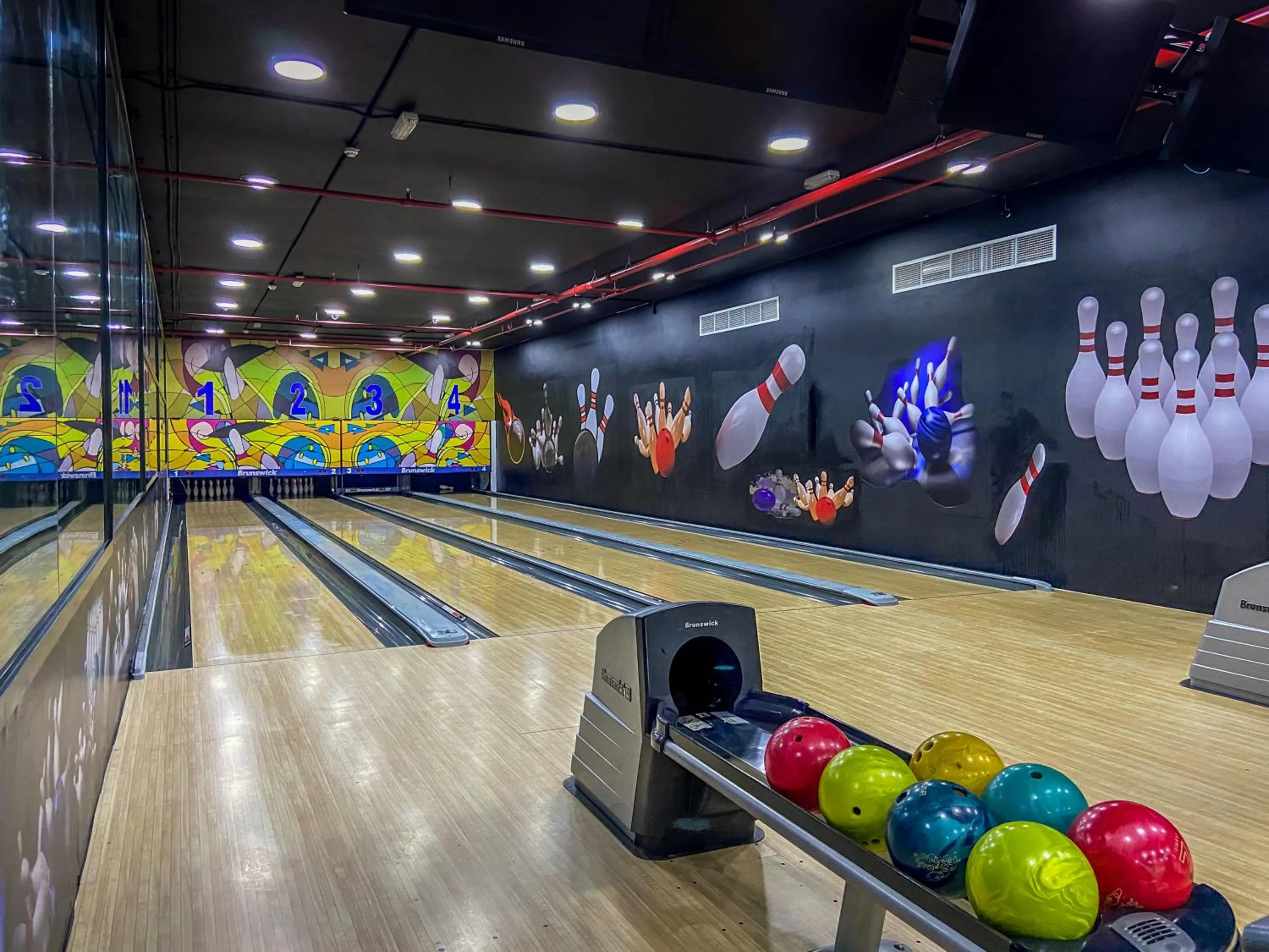 Bowling in Mirage Bab Al Bahr Hotel