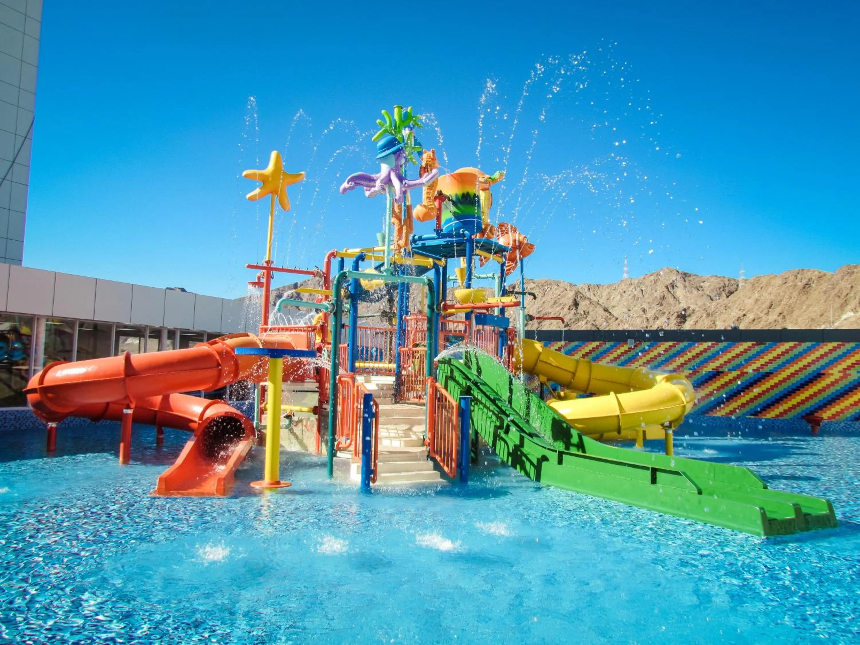 Aqua park in Mirage Bab Al Bahr Hotel