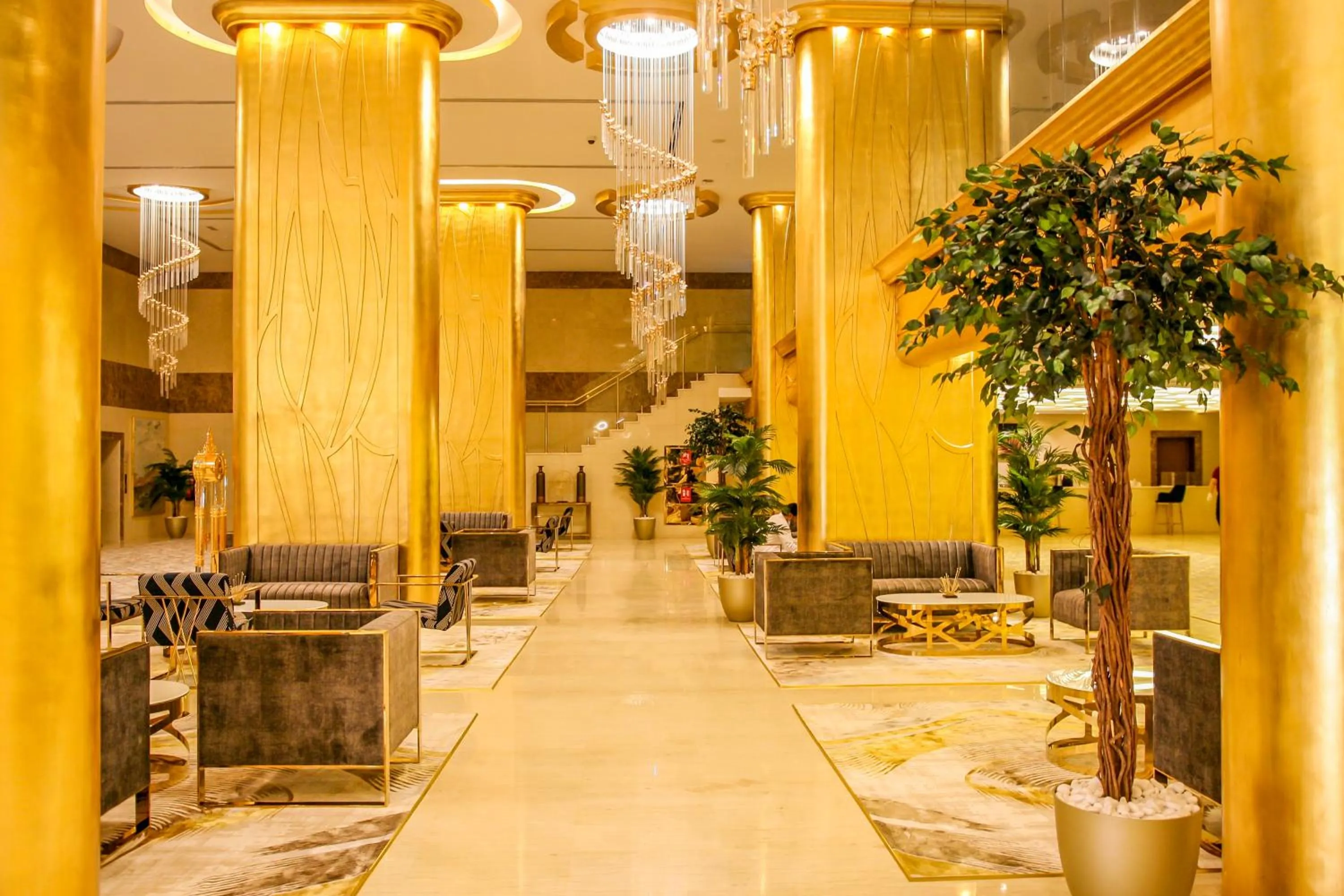 Lobby or reception in Mirage Bab Al Bahr Hotel