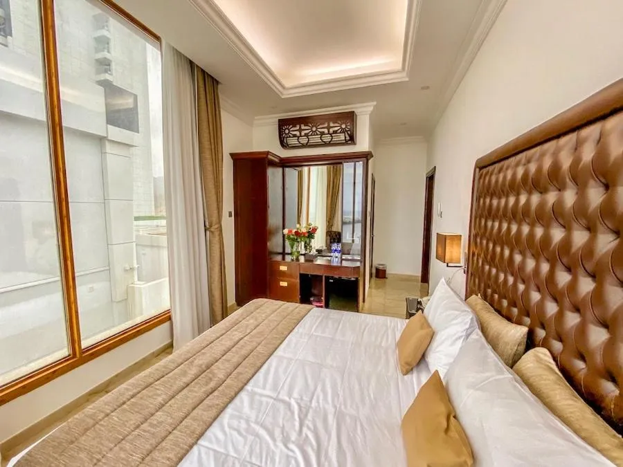 Bed in Mirage Bab Al Bahr Hotel