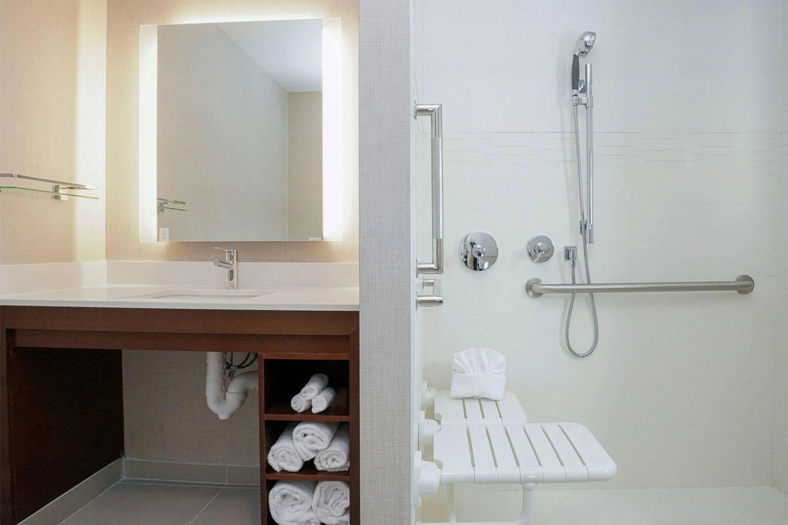 Bathroom in Residence Inn by Marriott Colorado Springs First & Main