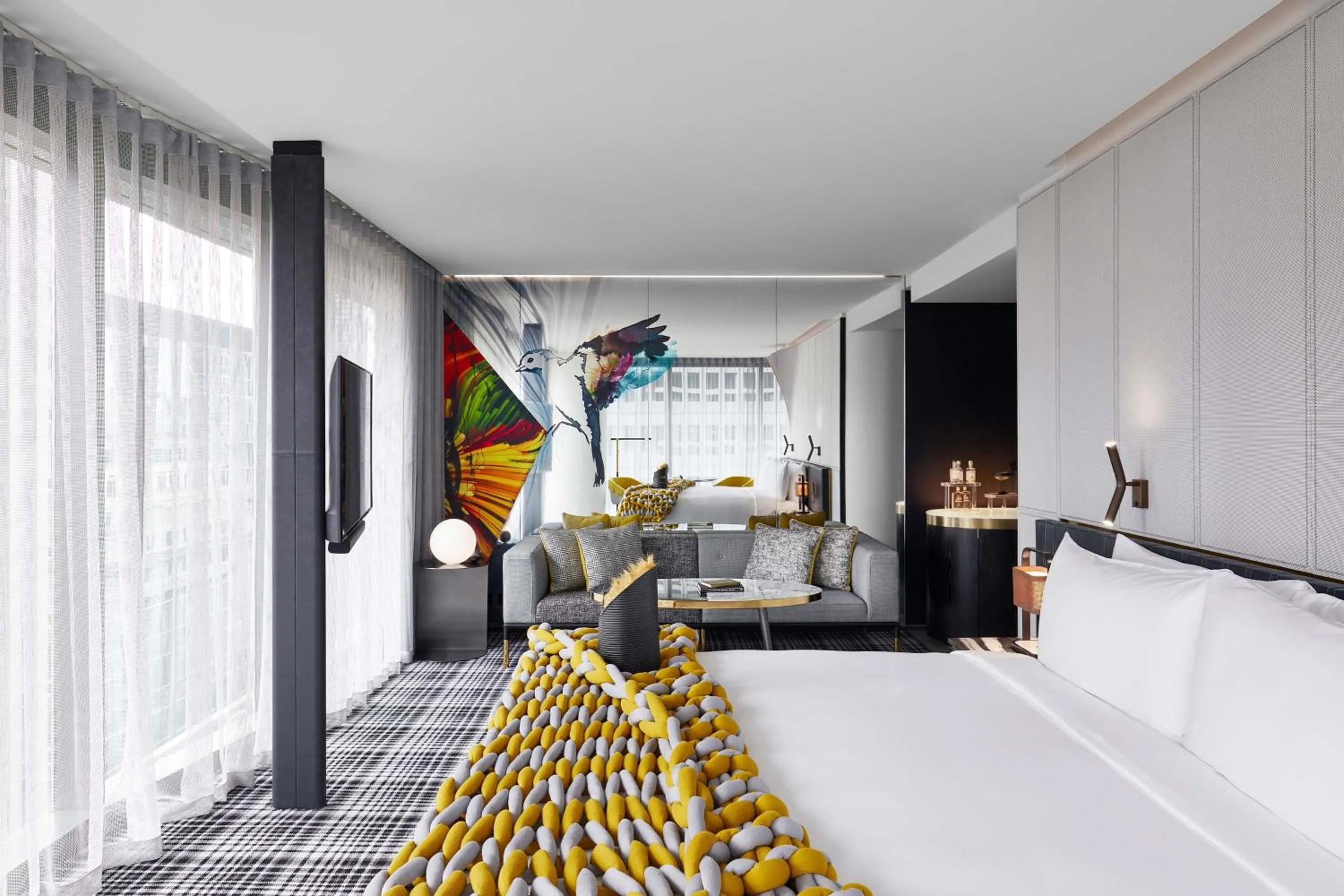 Bedroom, Bed in W Melbourne