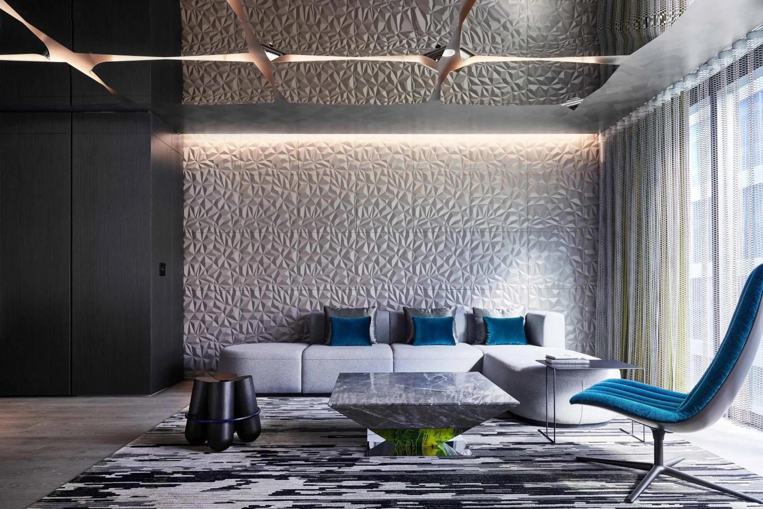 Living room in W Melbourne