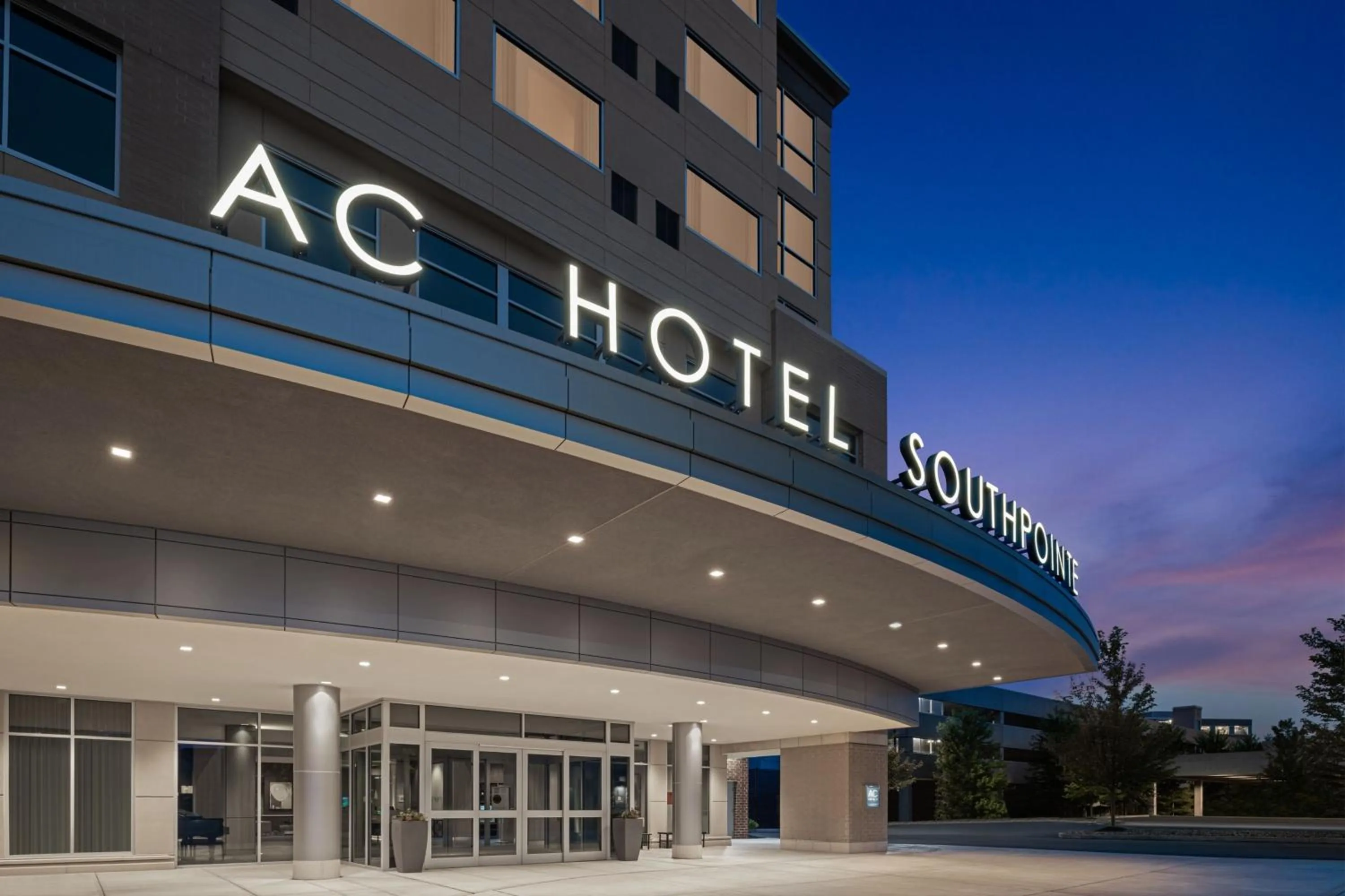 Property building in AC Hotel by Marriott Pittsburgh Southpointe