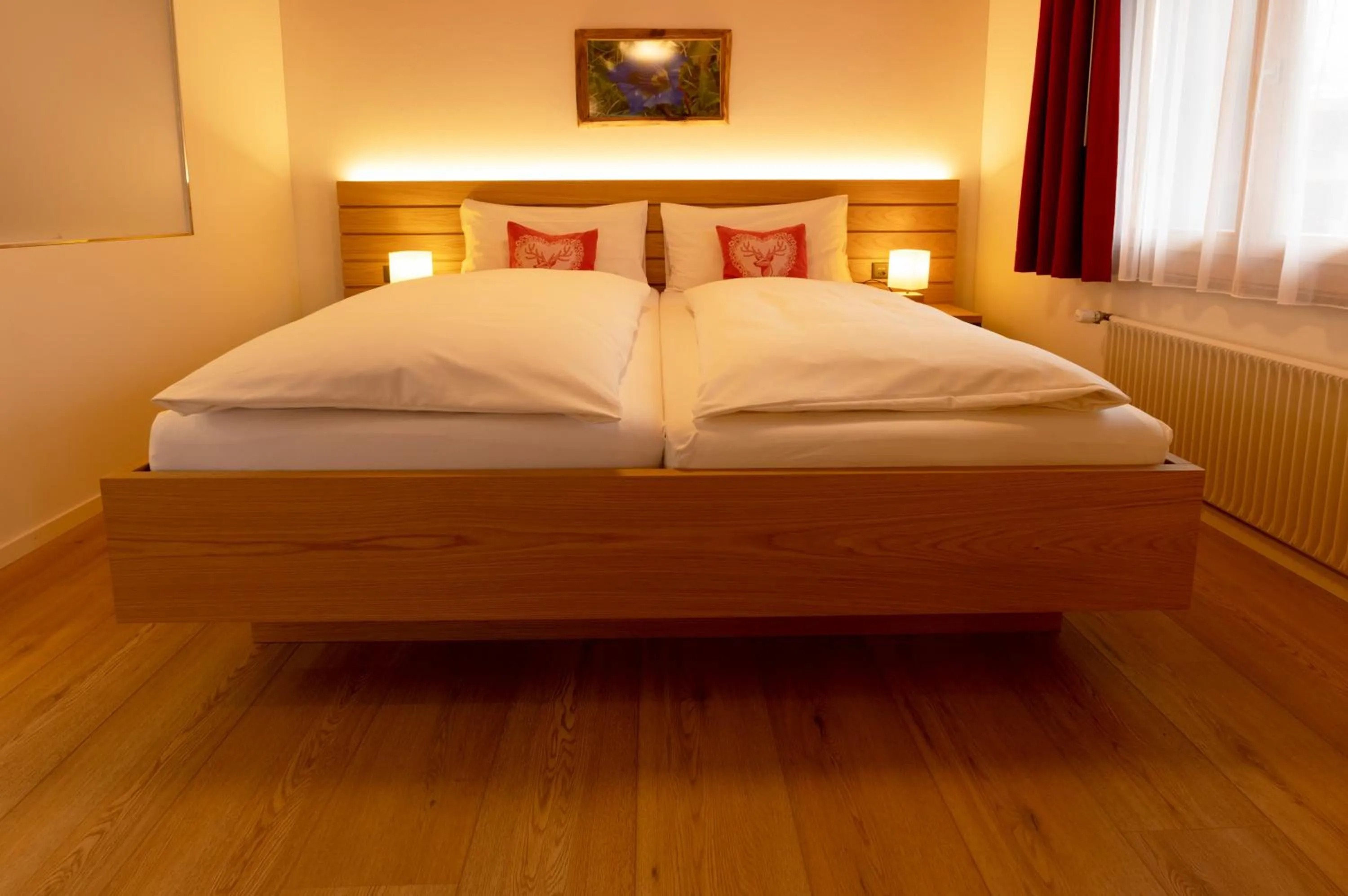 Bed in Hotel Hirschen - Grindelwald