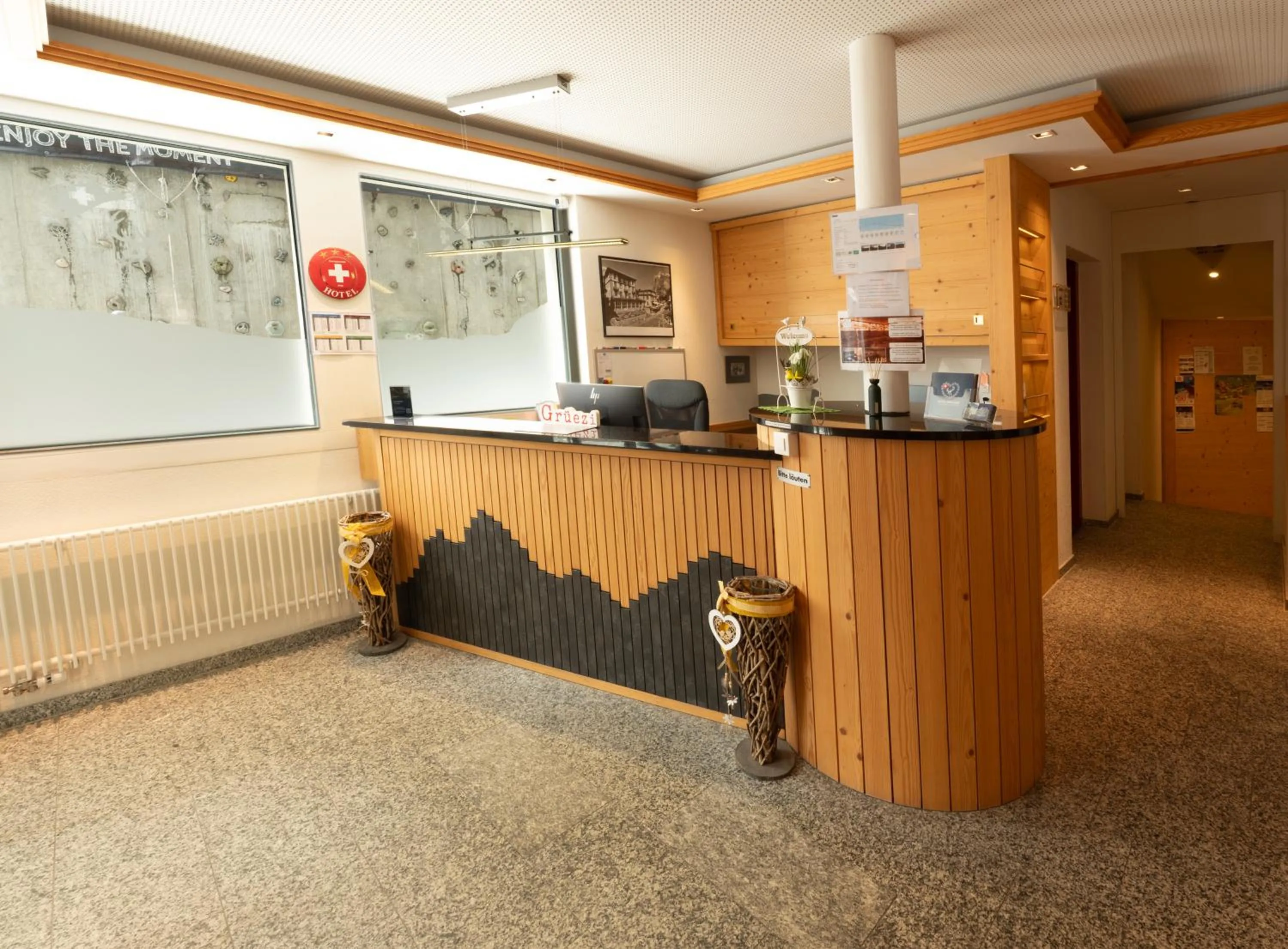 Lobby or reception in Hotel Hirschen - Grindelwald