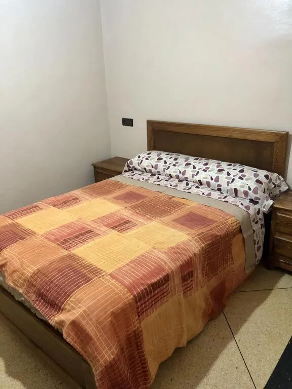 Bed in Hotel El Maghreb Al Kabir