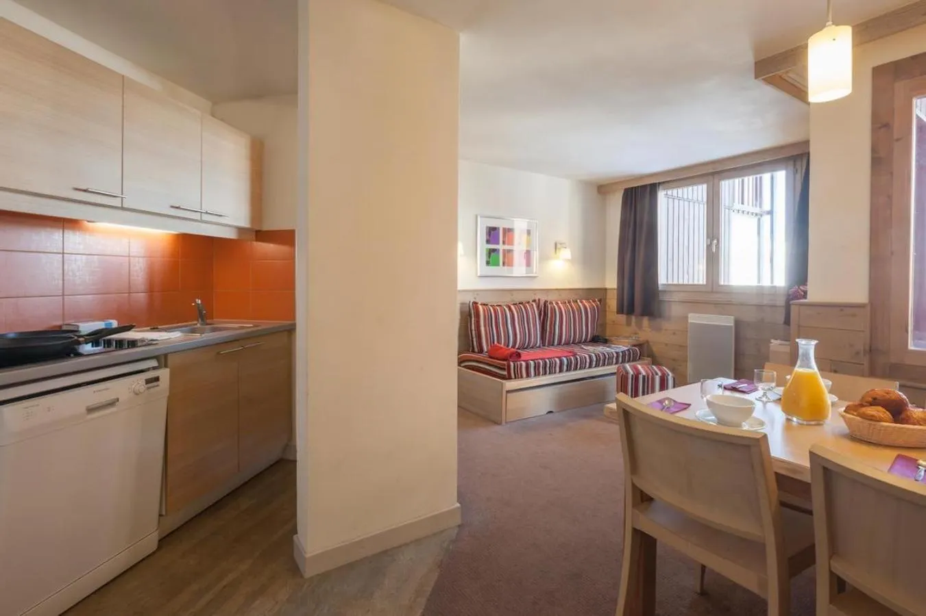 Dining area in Résidence Les Gémeaux - Belle Plagne