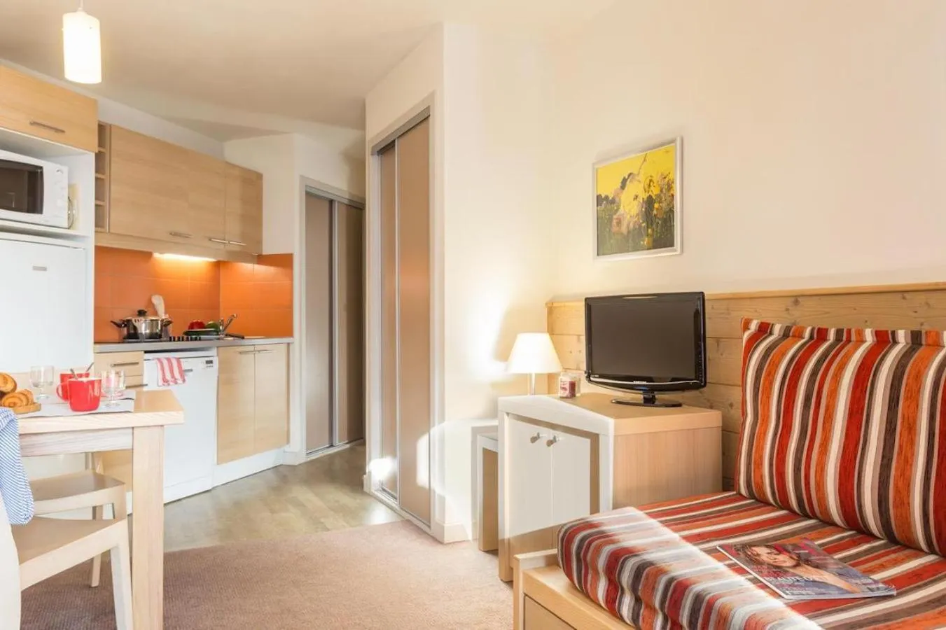 Dining area in Résidence Les Gémeaux - Belle Plagne