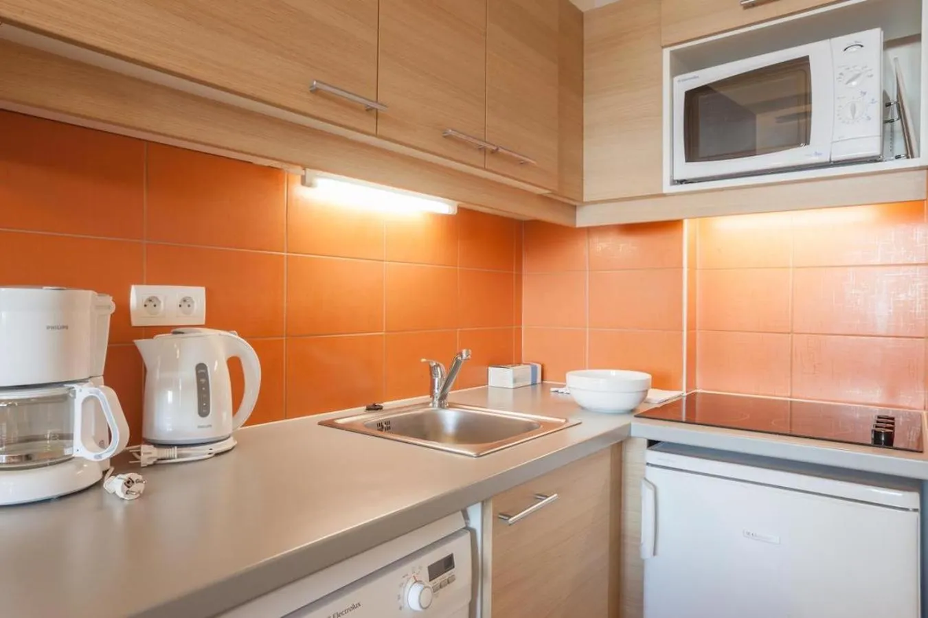 Kitchen or kitchenette in Résidence Les Gémeaux - Belle Plagne