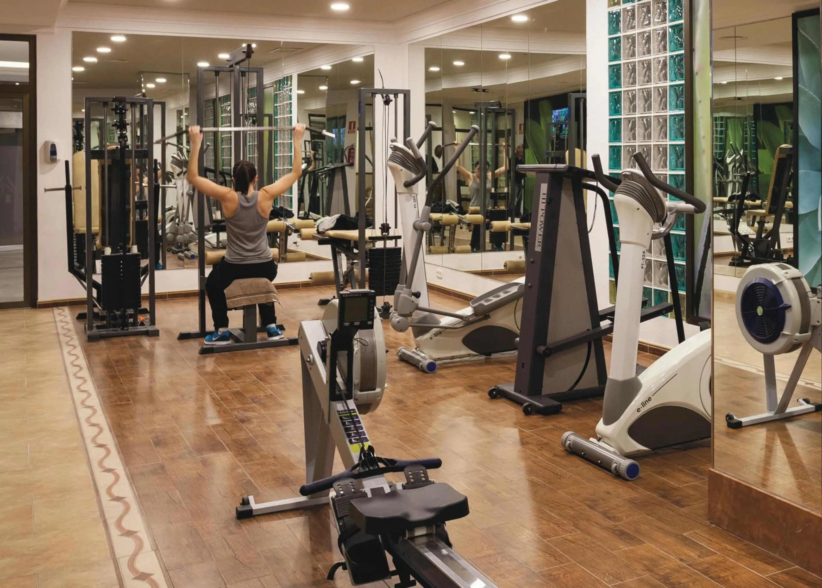 Fitness centre/facilities in Hotel Riu Monica - Adults Only