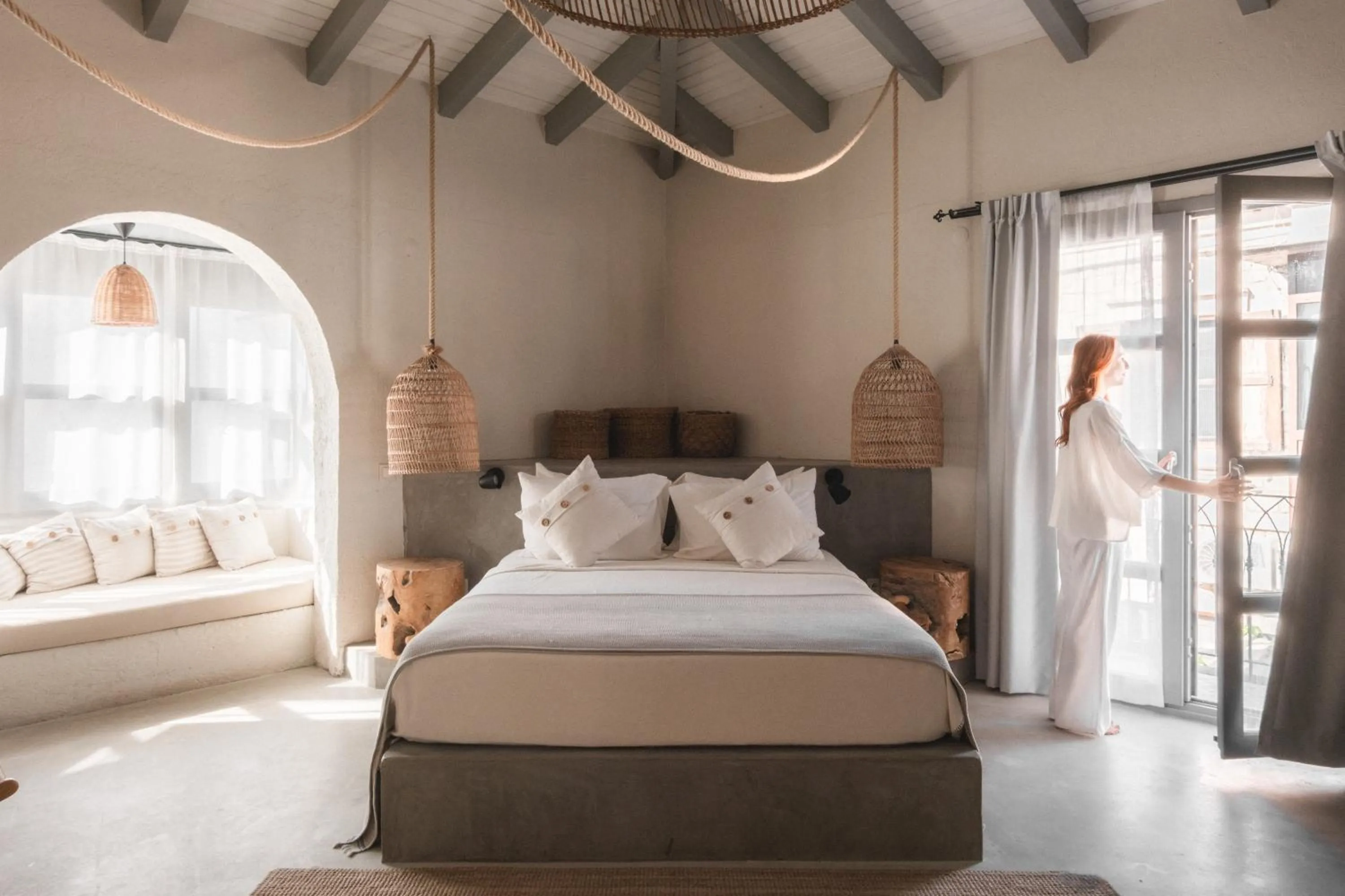 Bed in GAIA Alaçatı Bazaar