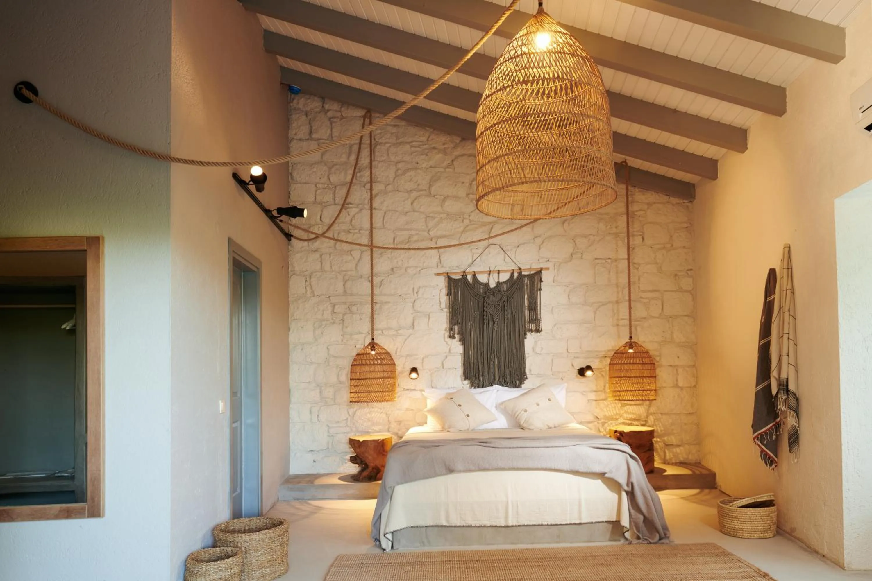 View (from property/room), Bed in GAIA Alaçatı Bazaar