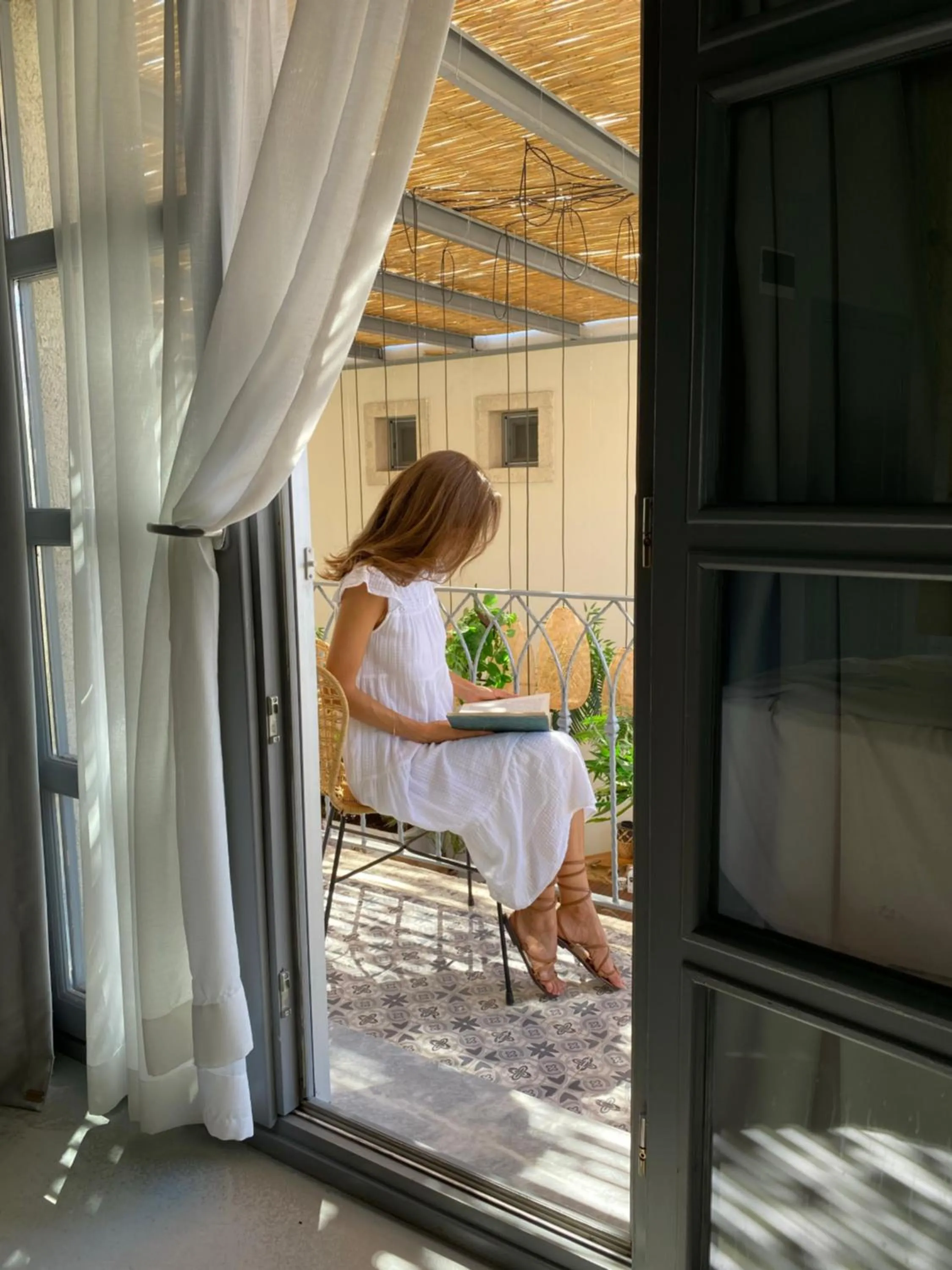 Balcony/Terrace in GAIA Alaçatı Bazaar