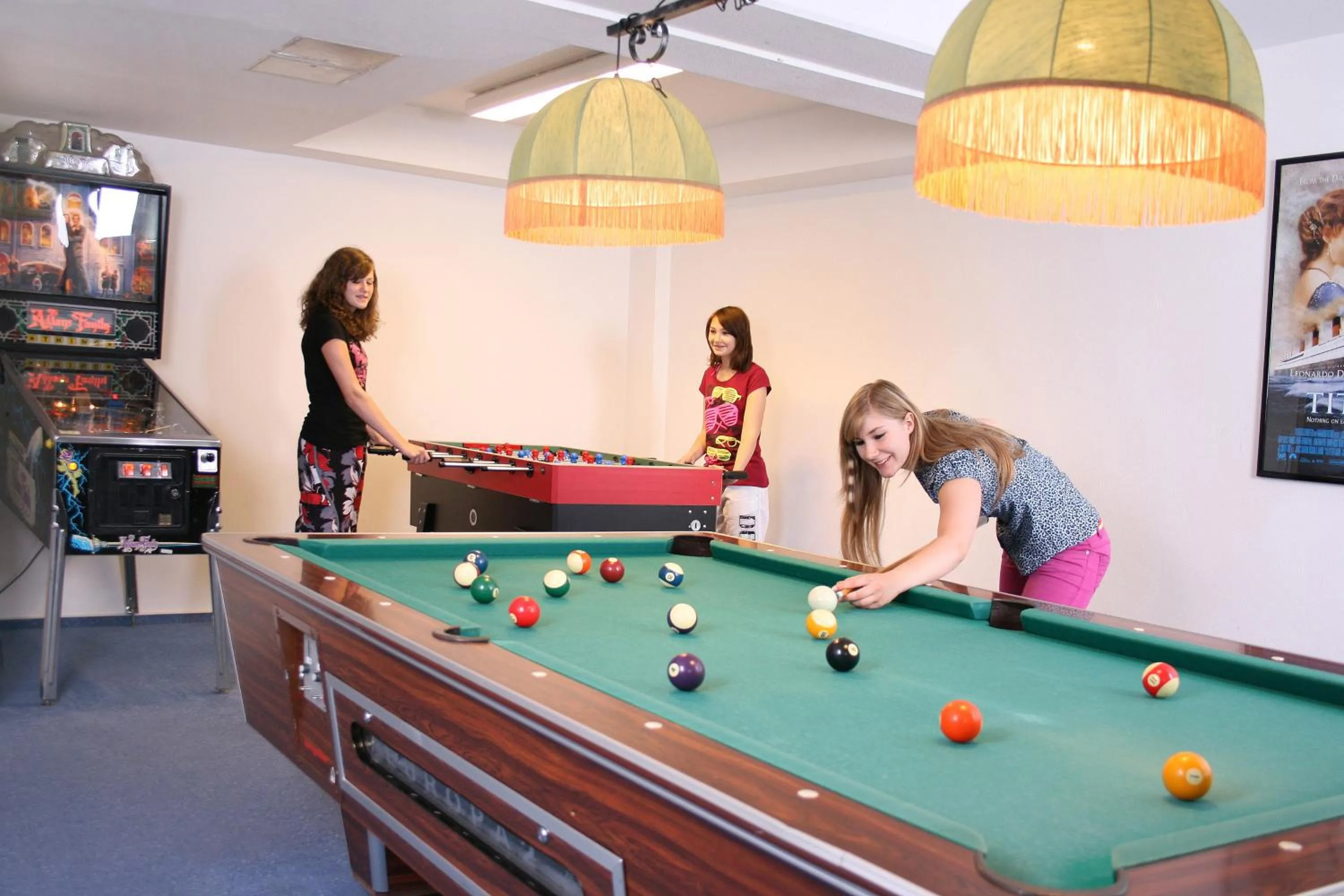 Billiard in Ferienwohnung Zur Hopfenkönigin