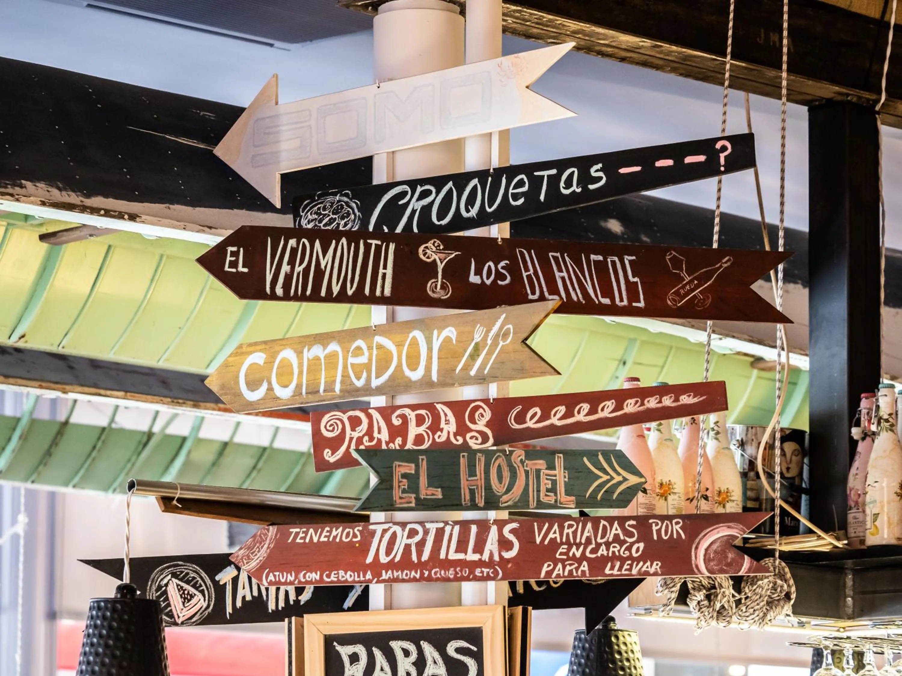 Restaurant/places to eat in El Hostel & CO