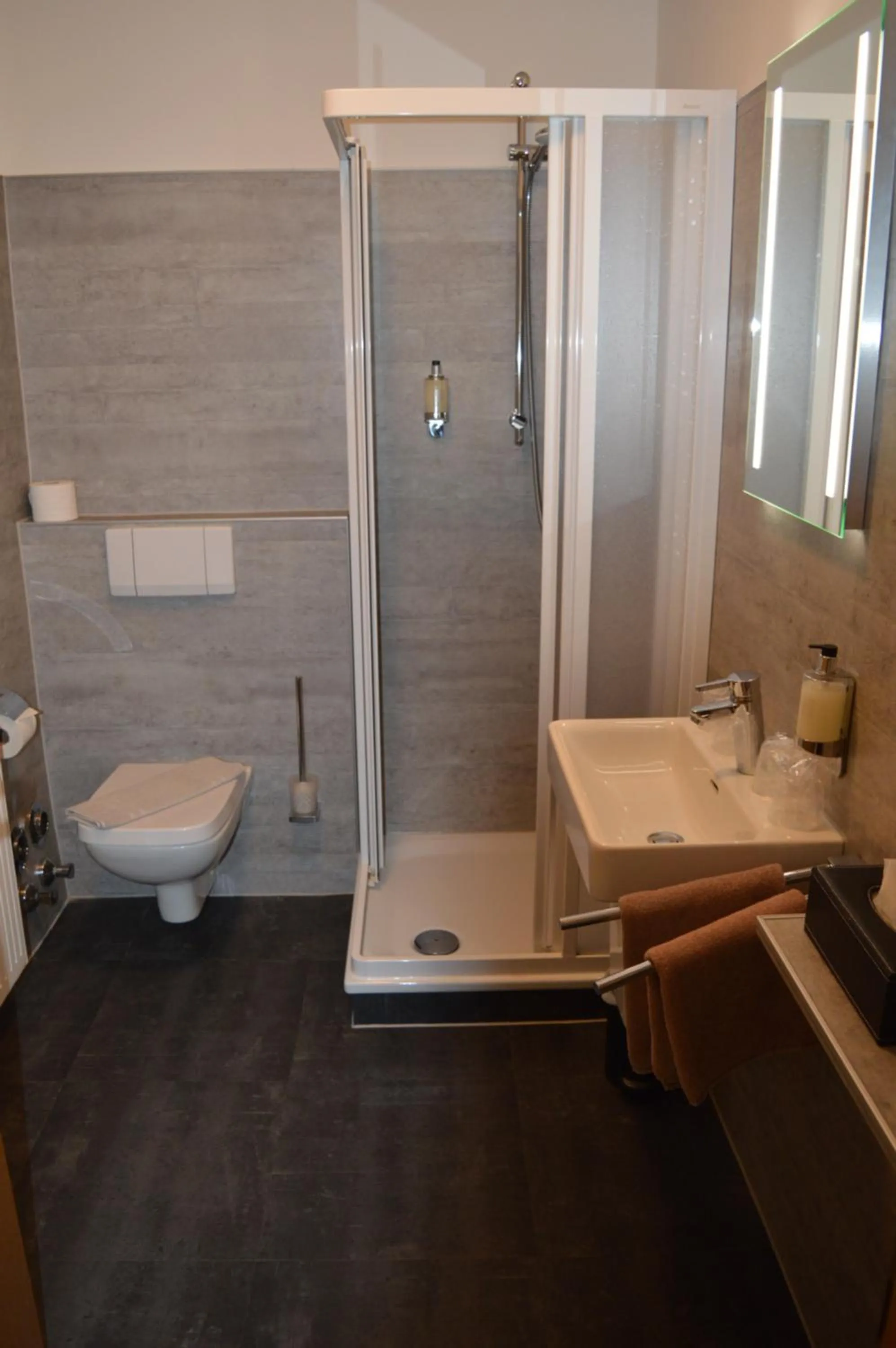 Bathroom in Hotel Belvedere