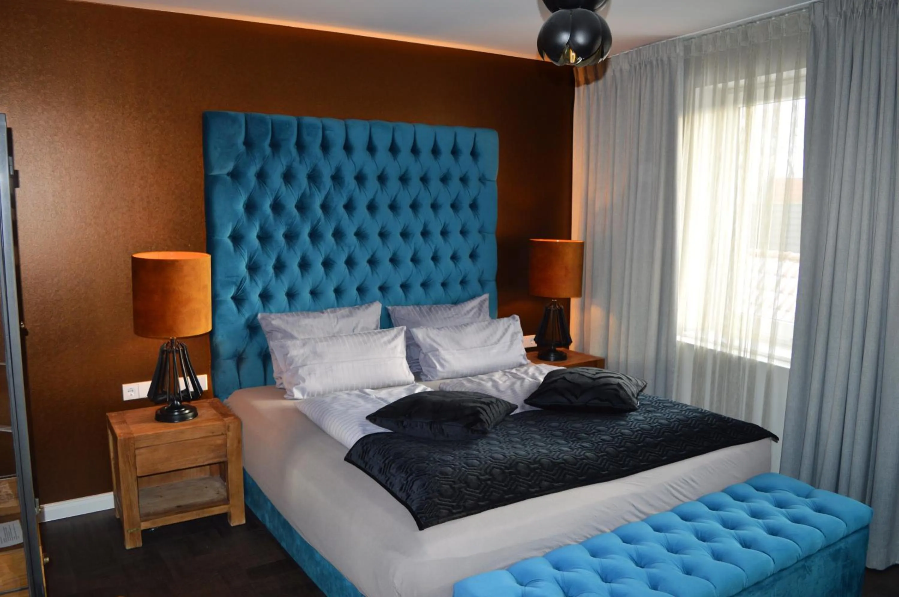 Bed in Hotel Belvedere