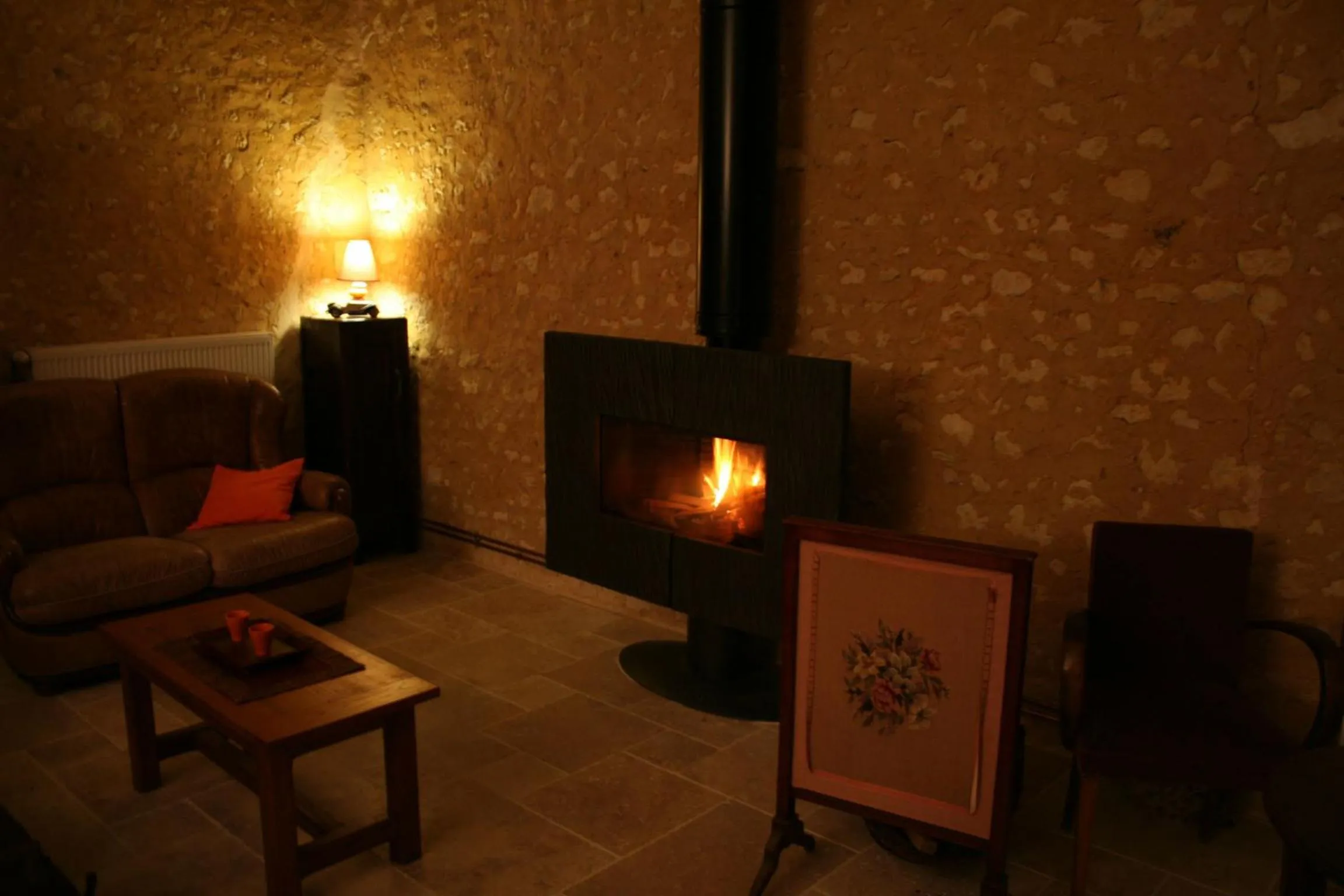 Living room in Chambre d'Hôtes du Domaine de la Haute Poignandiere