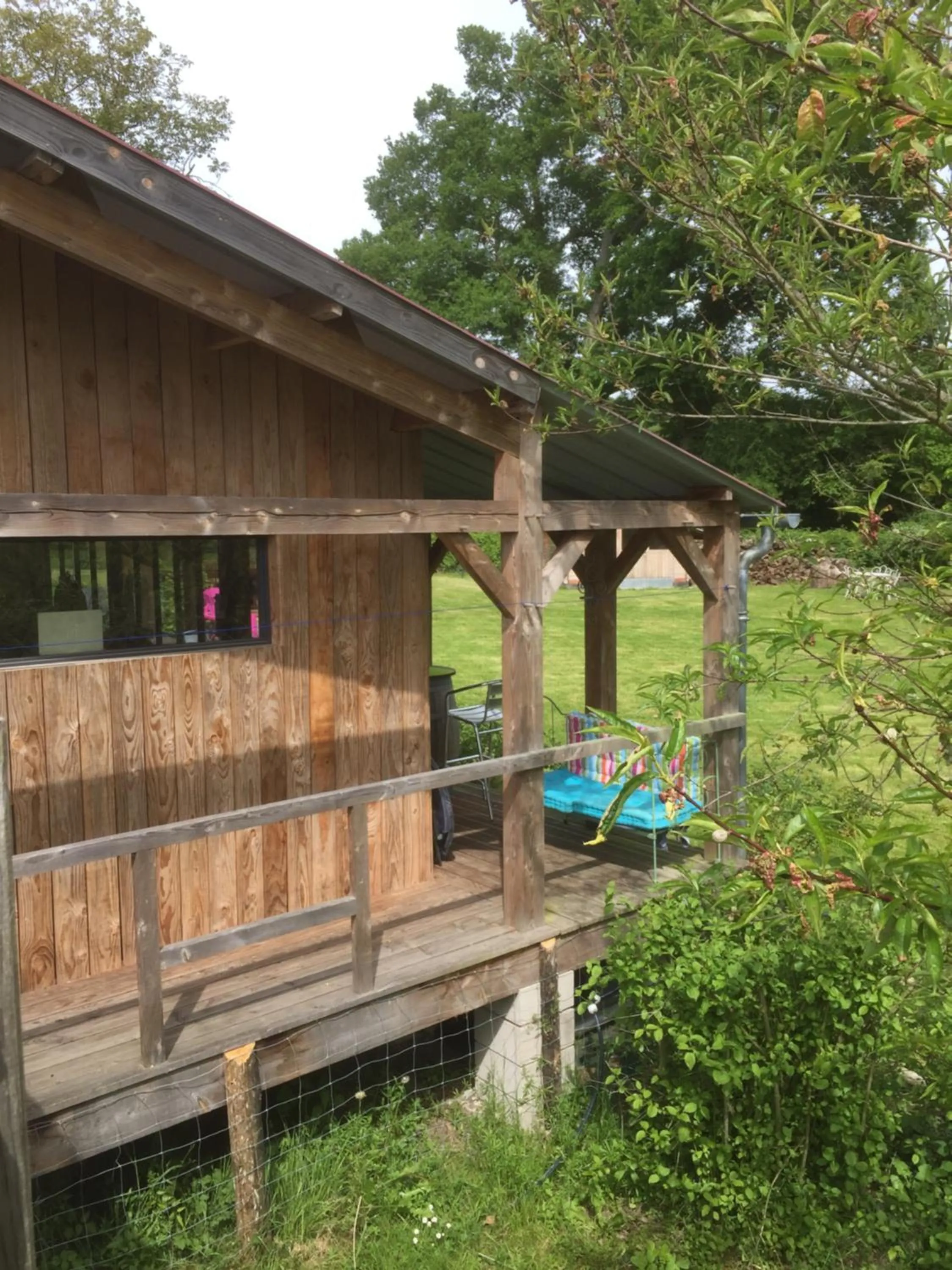 Patio in Chambre d'Hôtes du Domaine de la Haute Poignandiere