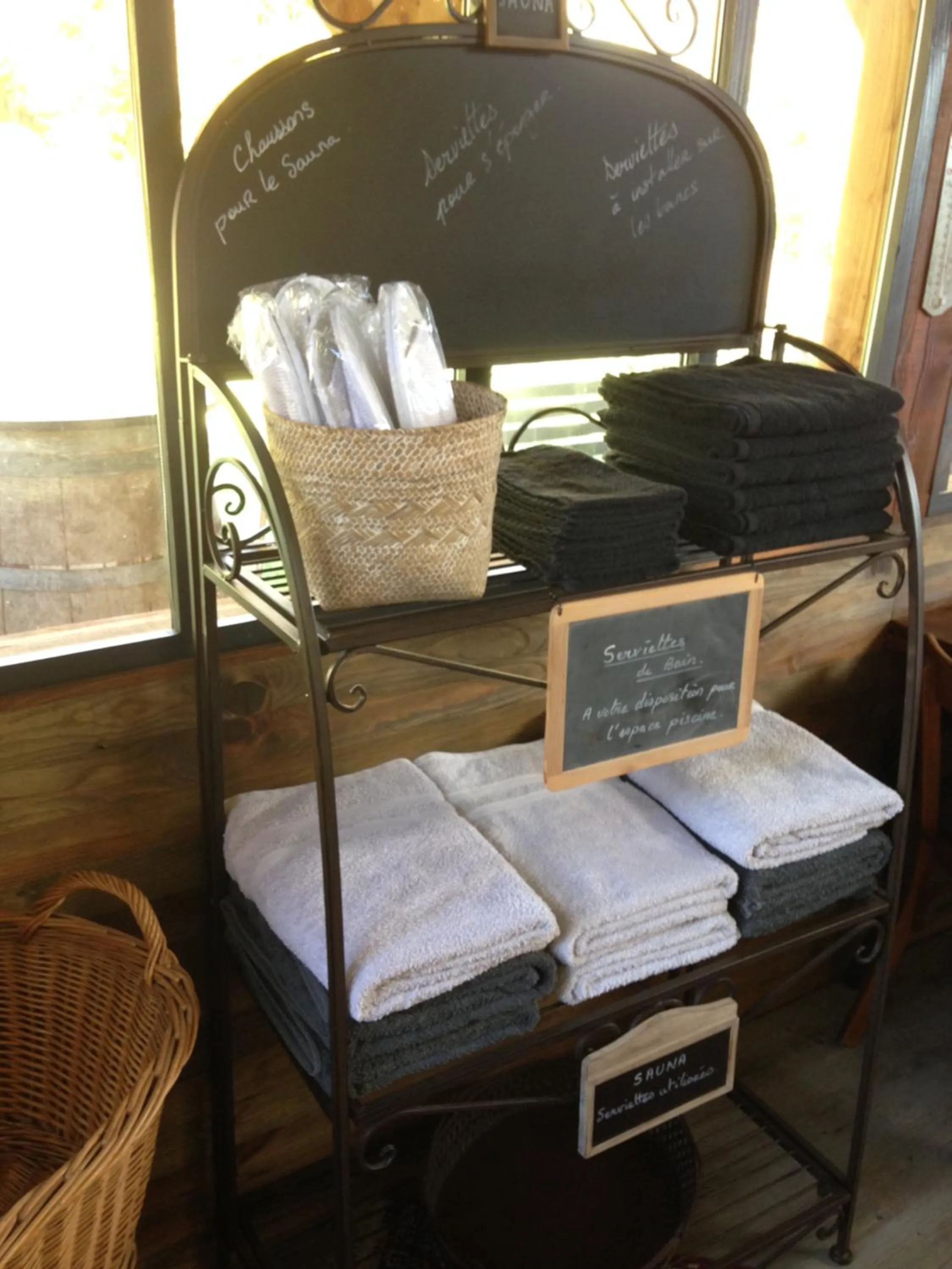 Sauna in Chambre d'Hôtes du Domaine de la Haute Poignandiere