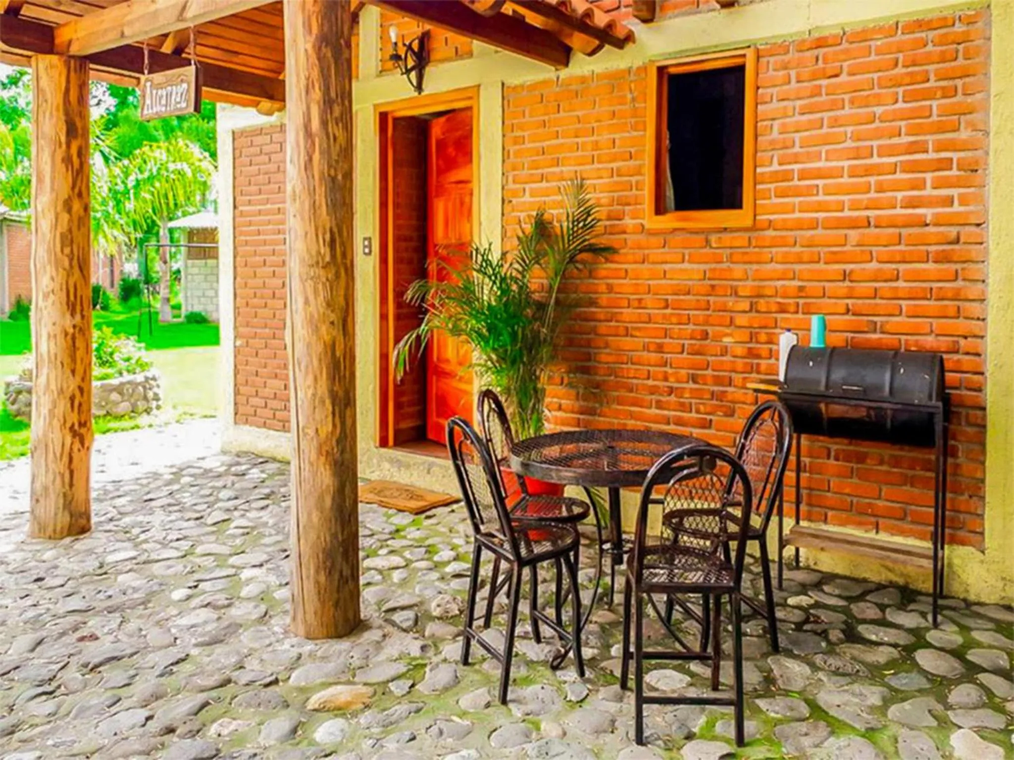 Patio in Cabañas del Bosque