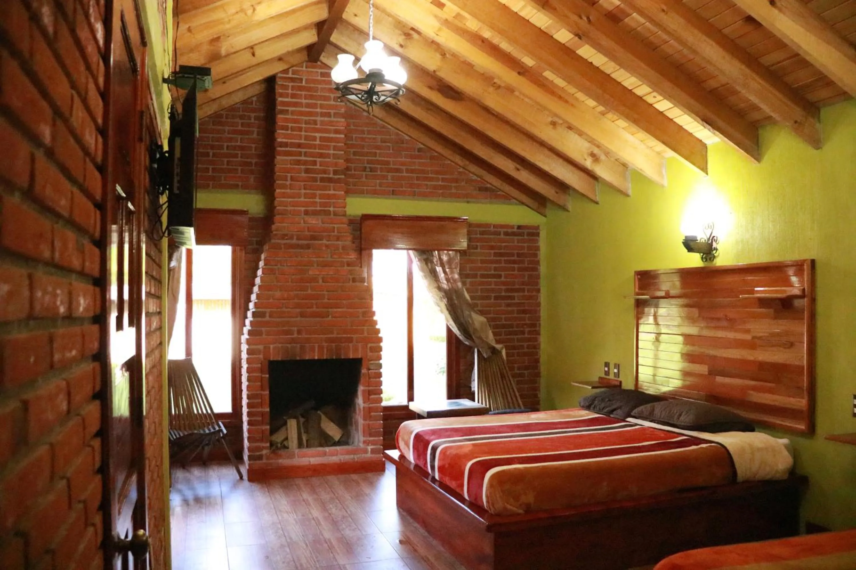 Bedroom, Bed in Cabañas del Bosque