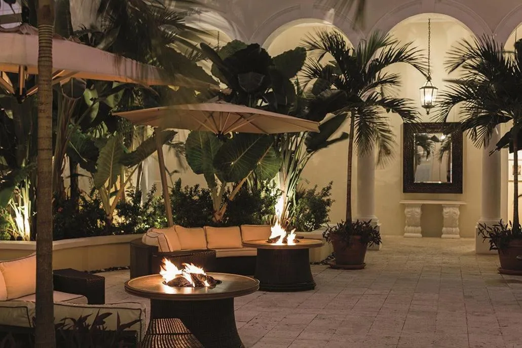 Patio in Great Bay Condominiums located at The Ritz-Carlton Club, St Thomas