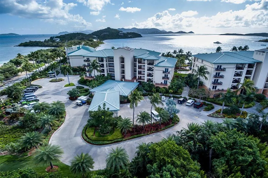Bird's eye view in Great Bay Condominiums located at The Ritz-Carlton Club, St Thomas