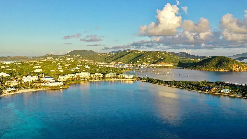 Bird's eye view in Great Bay Condominiums located at The Ritz-Carlton Club, St Thomas