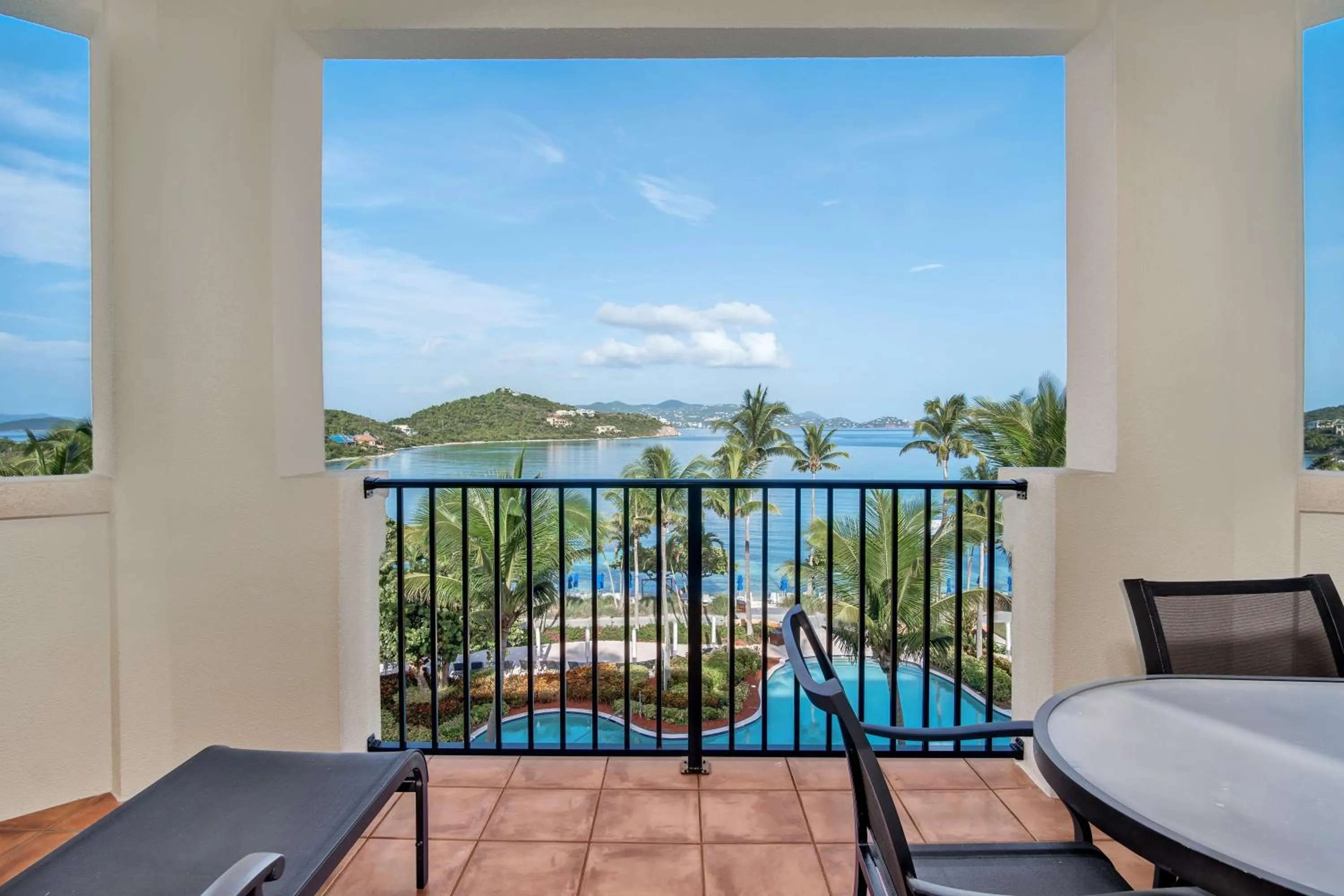 Balcony/Terrace in Great Bay Condominiums located at The Ritz-Carlton Club, St Thomas
