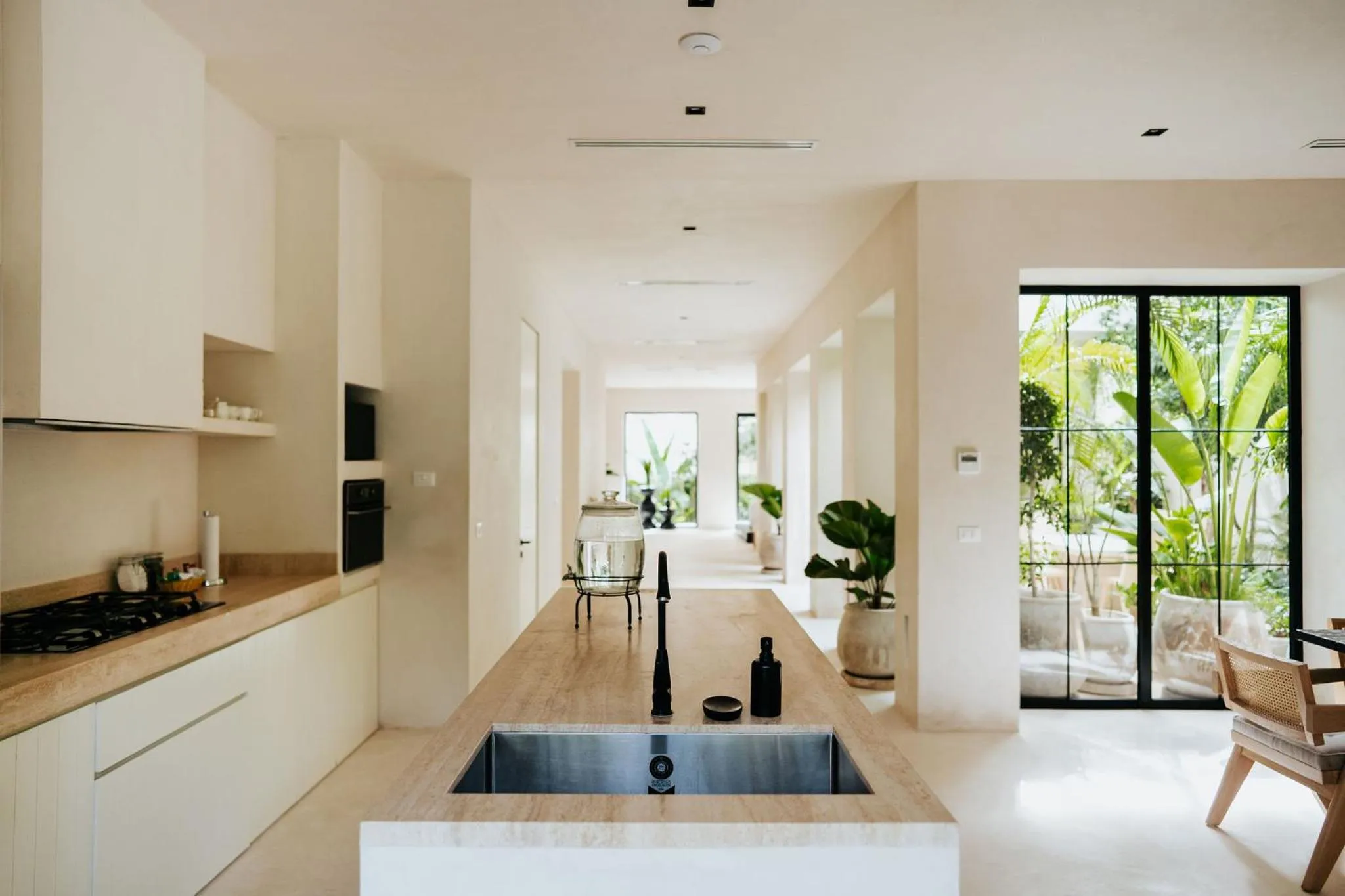 kitchen in Jashita Tulum Luxury Villas