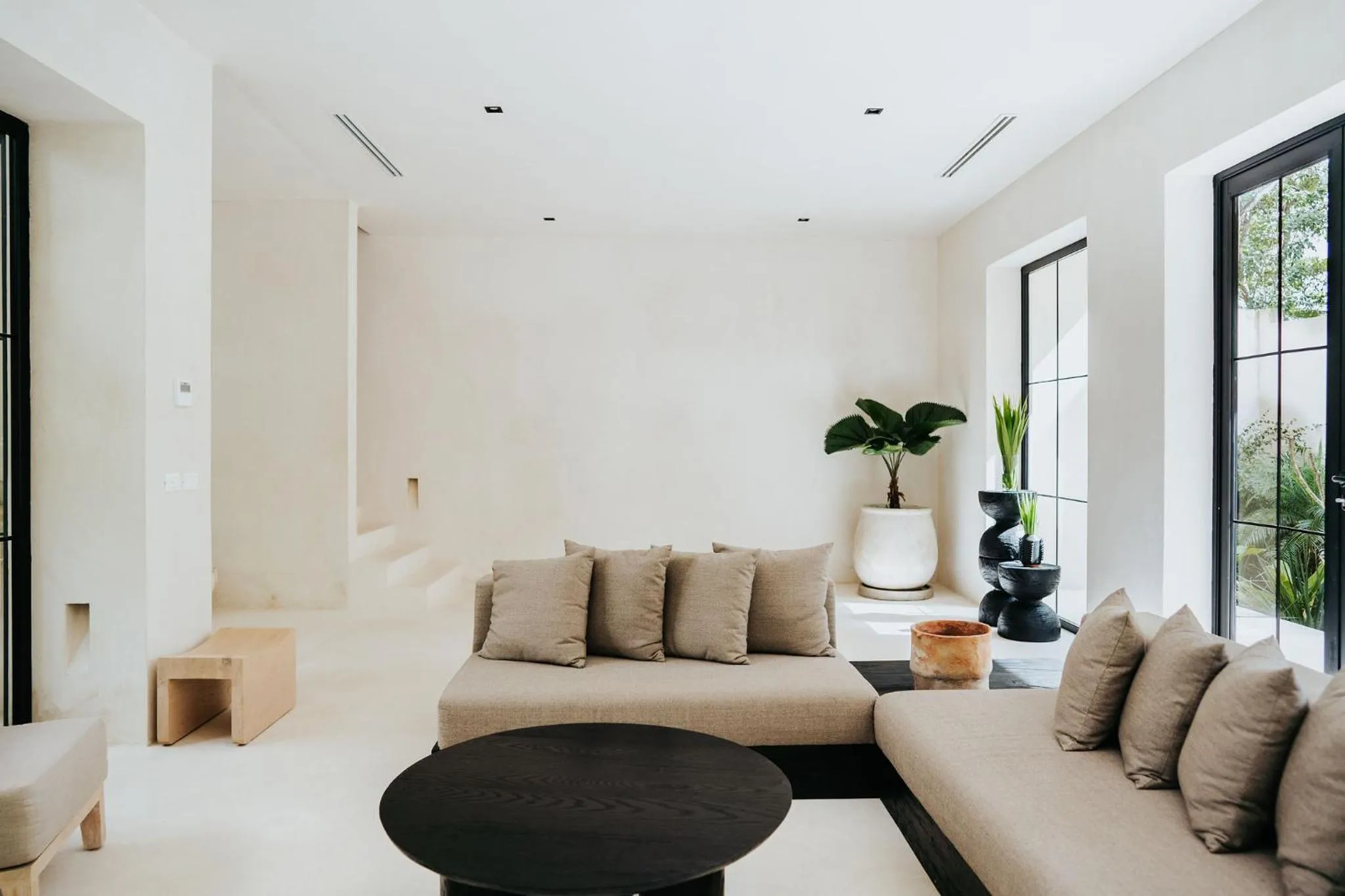 Living room in Jashita Tulum Luxury Villas