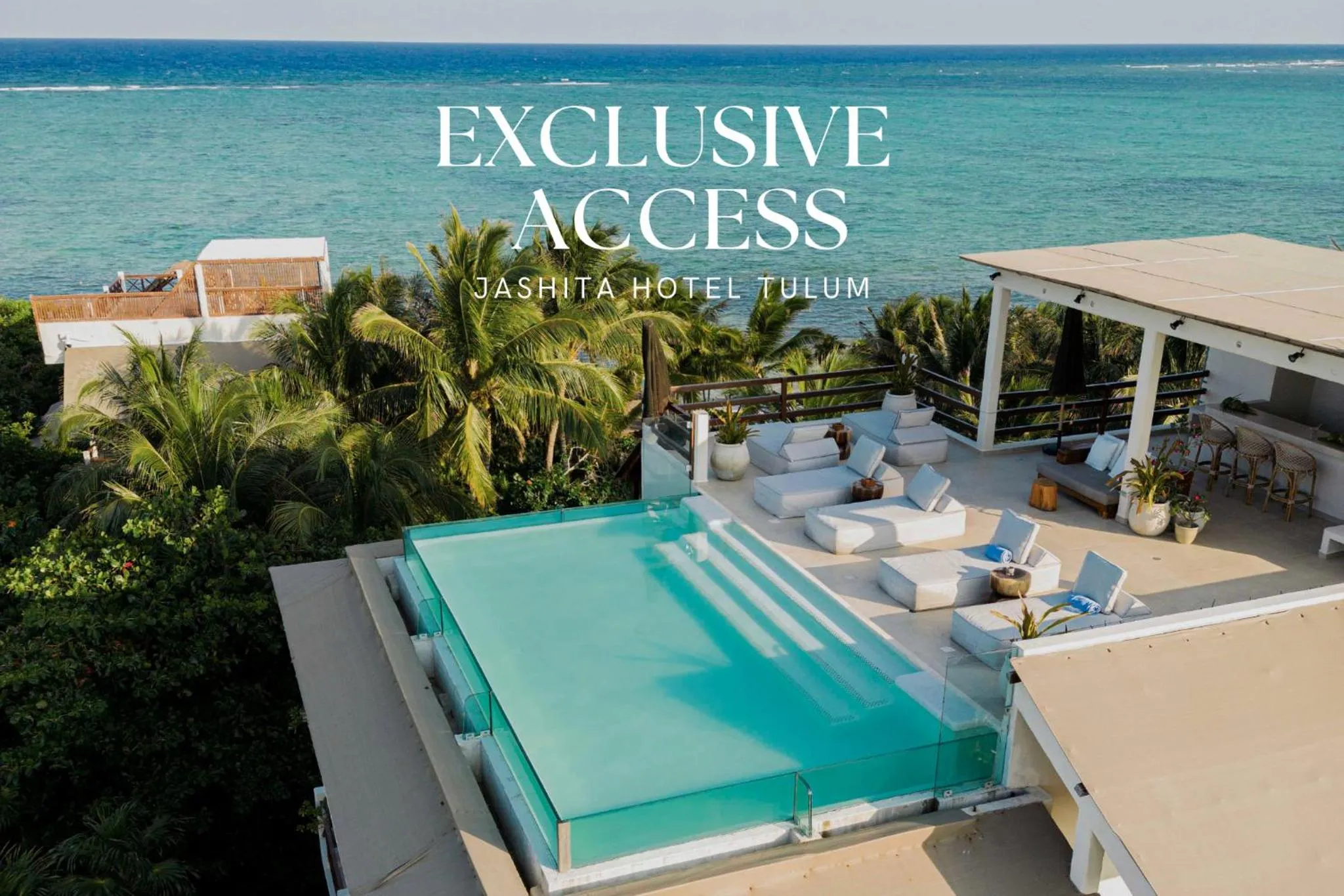 Sea view in Jashita Tulum Luxury Villas