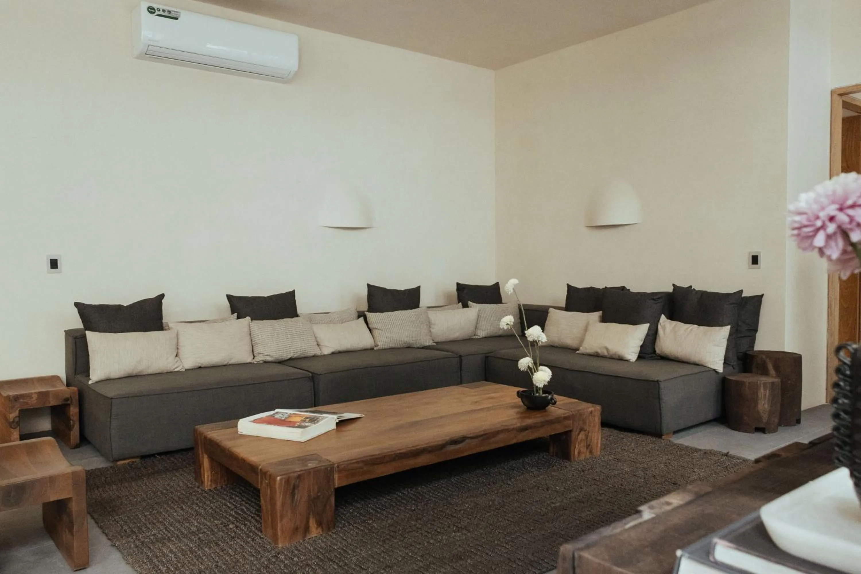 Living room in Jashita Tulum Luxury Villas