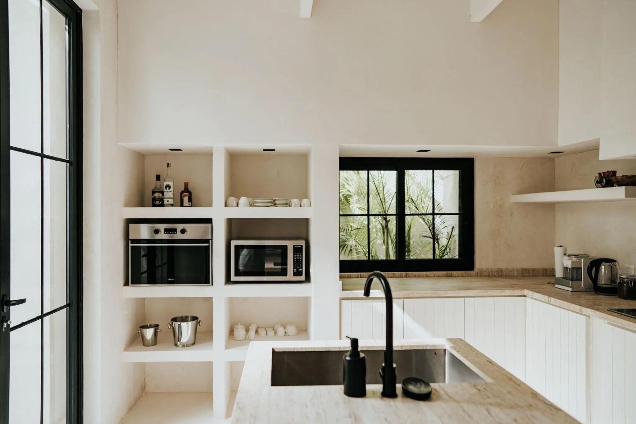 kitchen in Jashita Tulum Luxury Villas