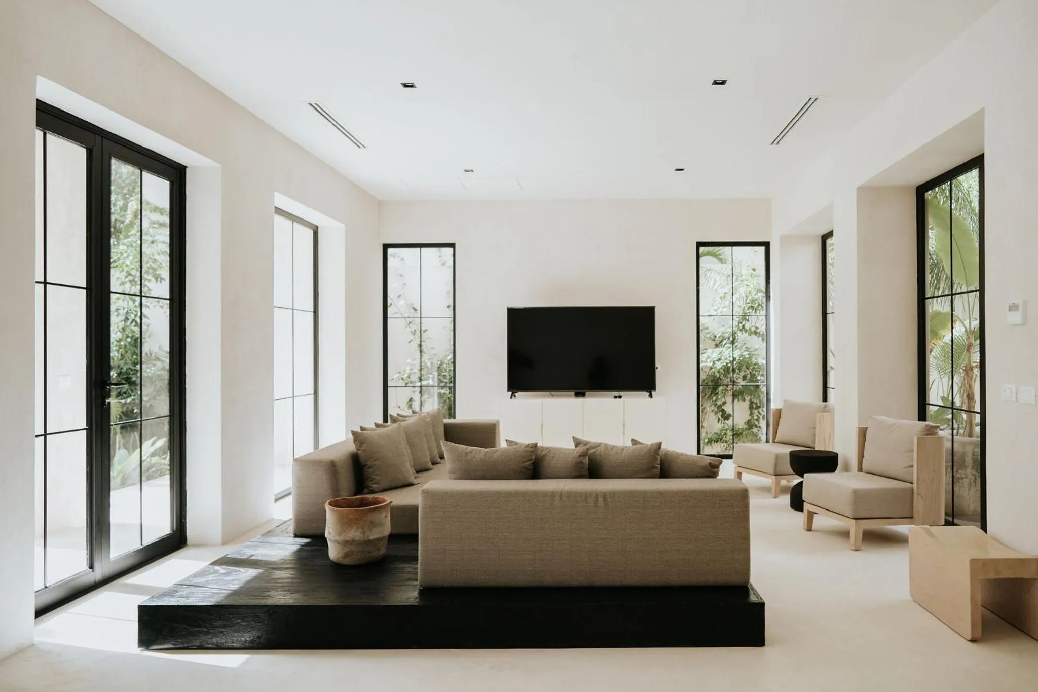 Living room in Jashita Tulum Luxury Villas