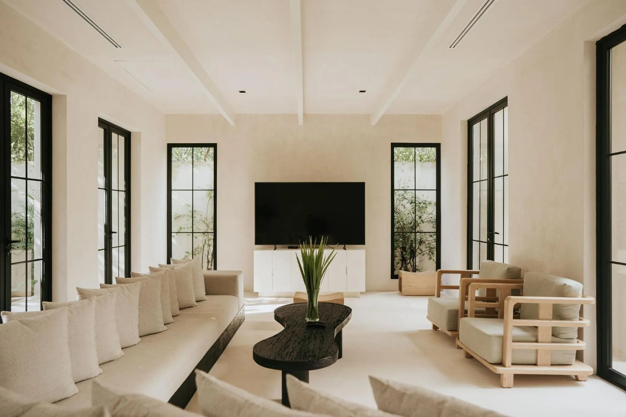 Living room in Jashita Tulum Luxury Villas