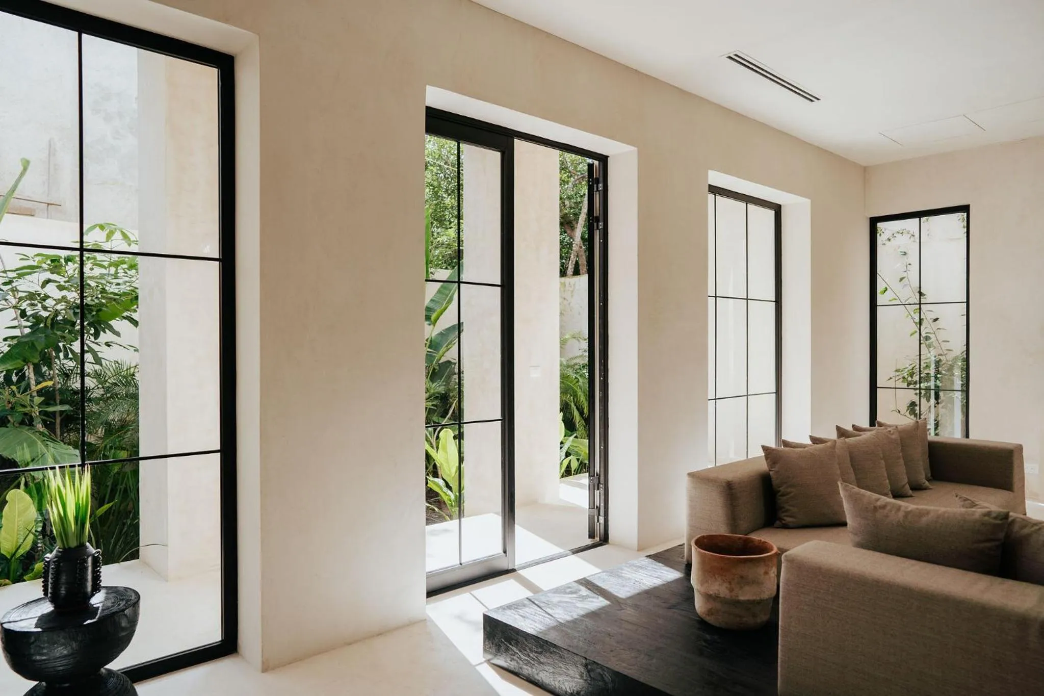 Living room in Jashita Tulum Luxury Villas