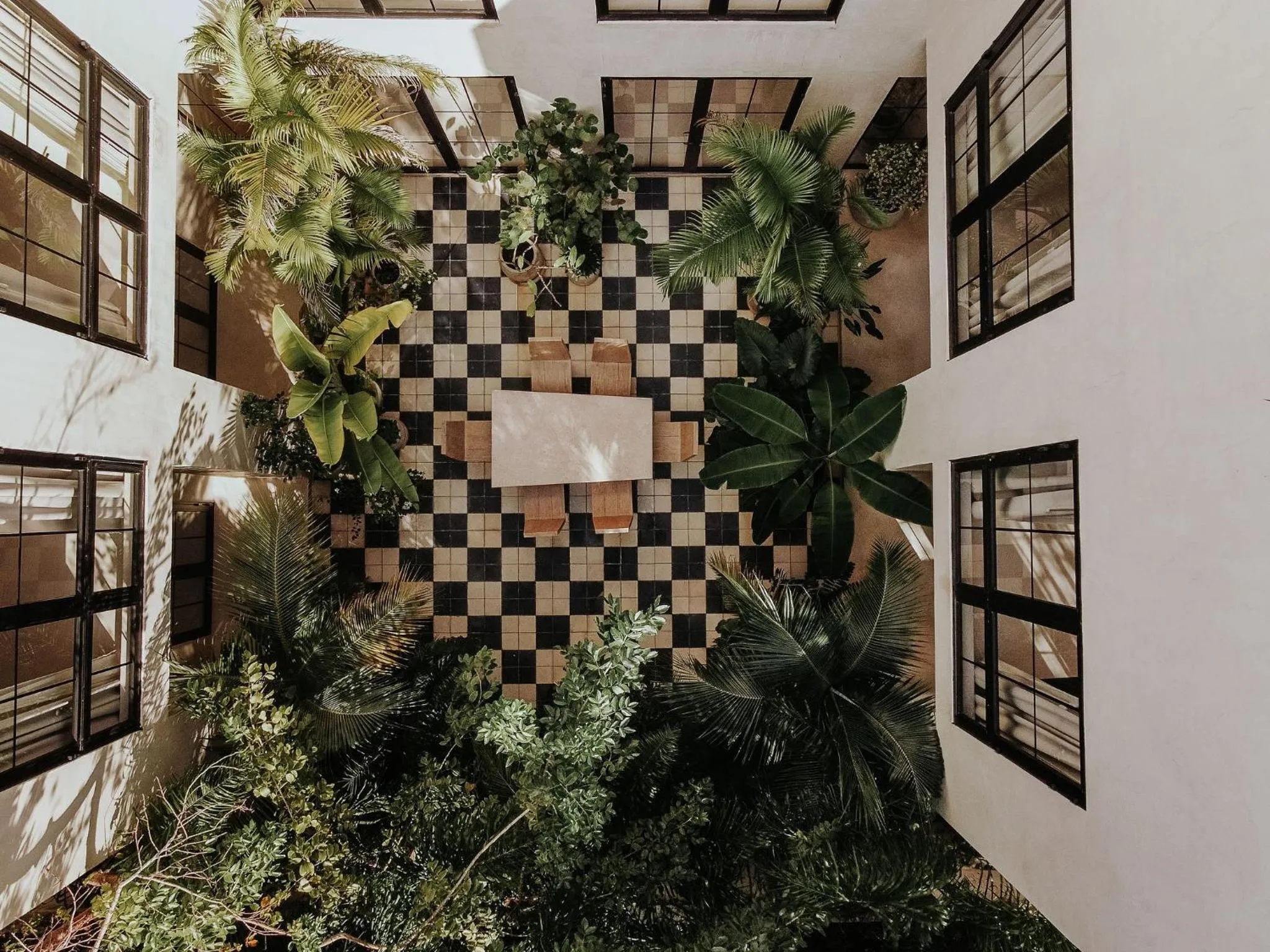 Bird's eye view in Jashita Tulum Luxury Villas