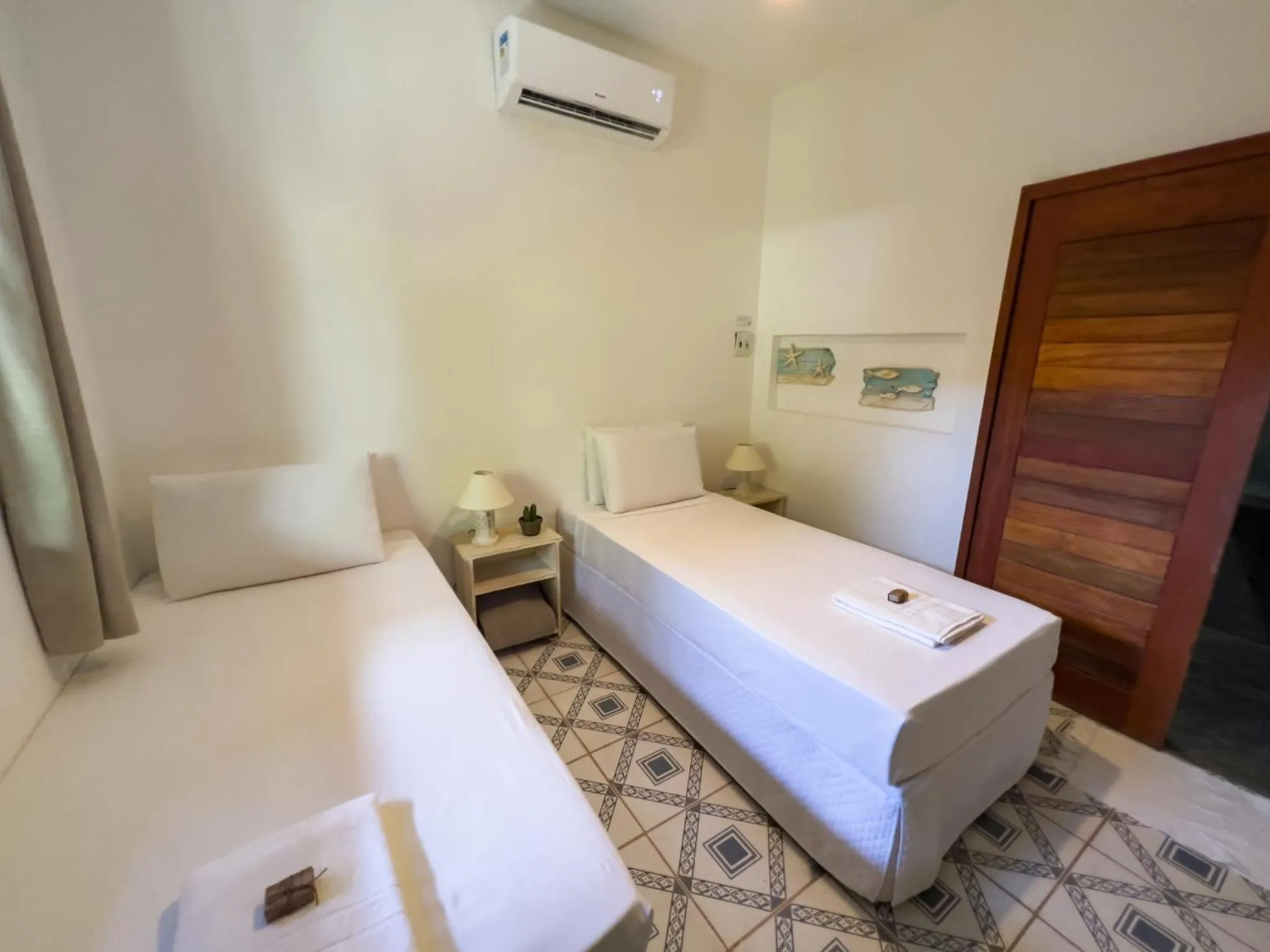 Bed in Pousada Beira Mar